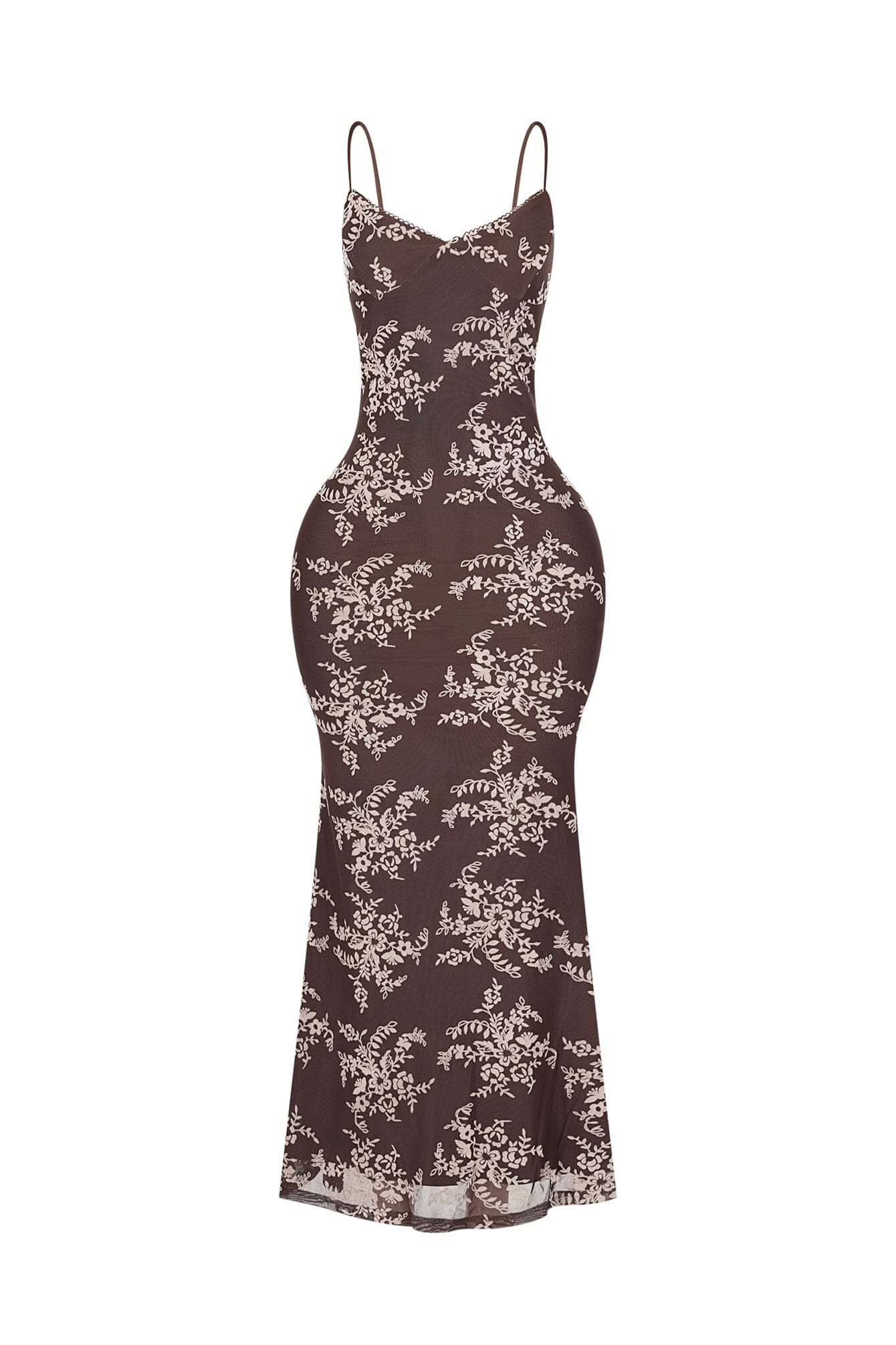 Elysia Velvet Burnout Maxi Dress