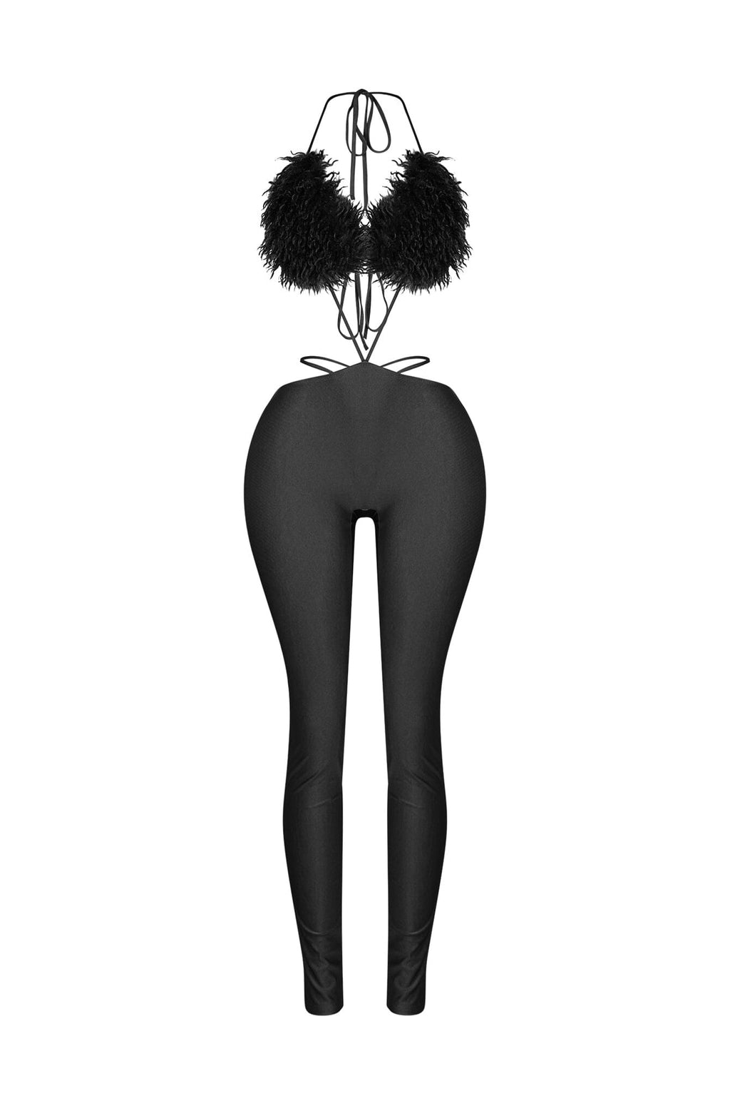 Poodle Chic Skinny Jumpsuit