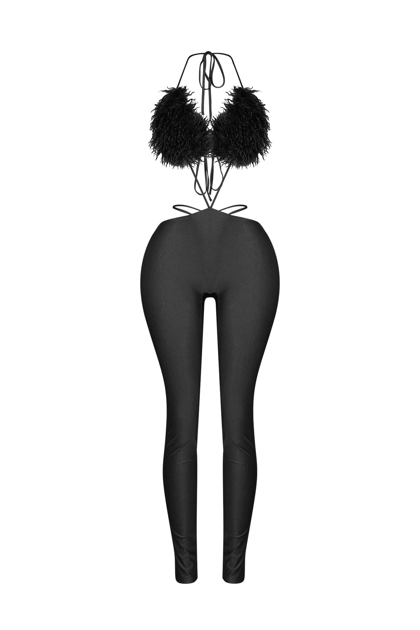 Poodle Chic Skinny Jumpsuit