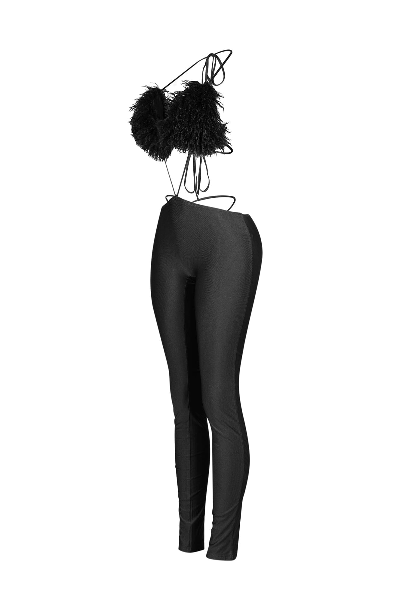 Poodle Chic Skinny Jumpsuit