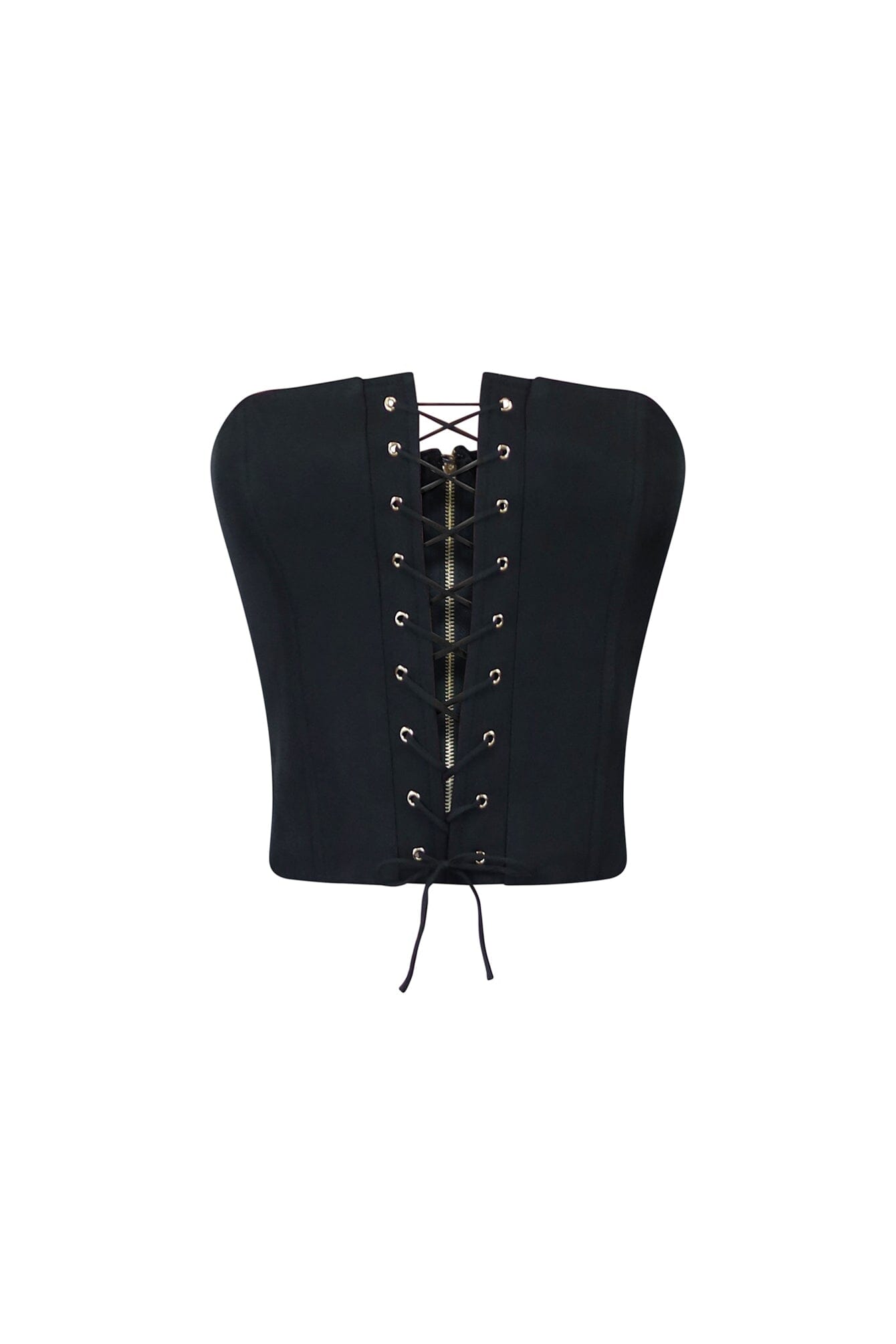 Rock With You Corset Tube Top