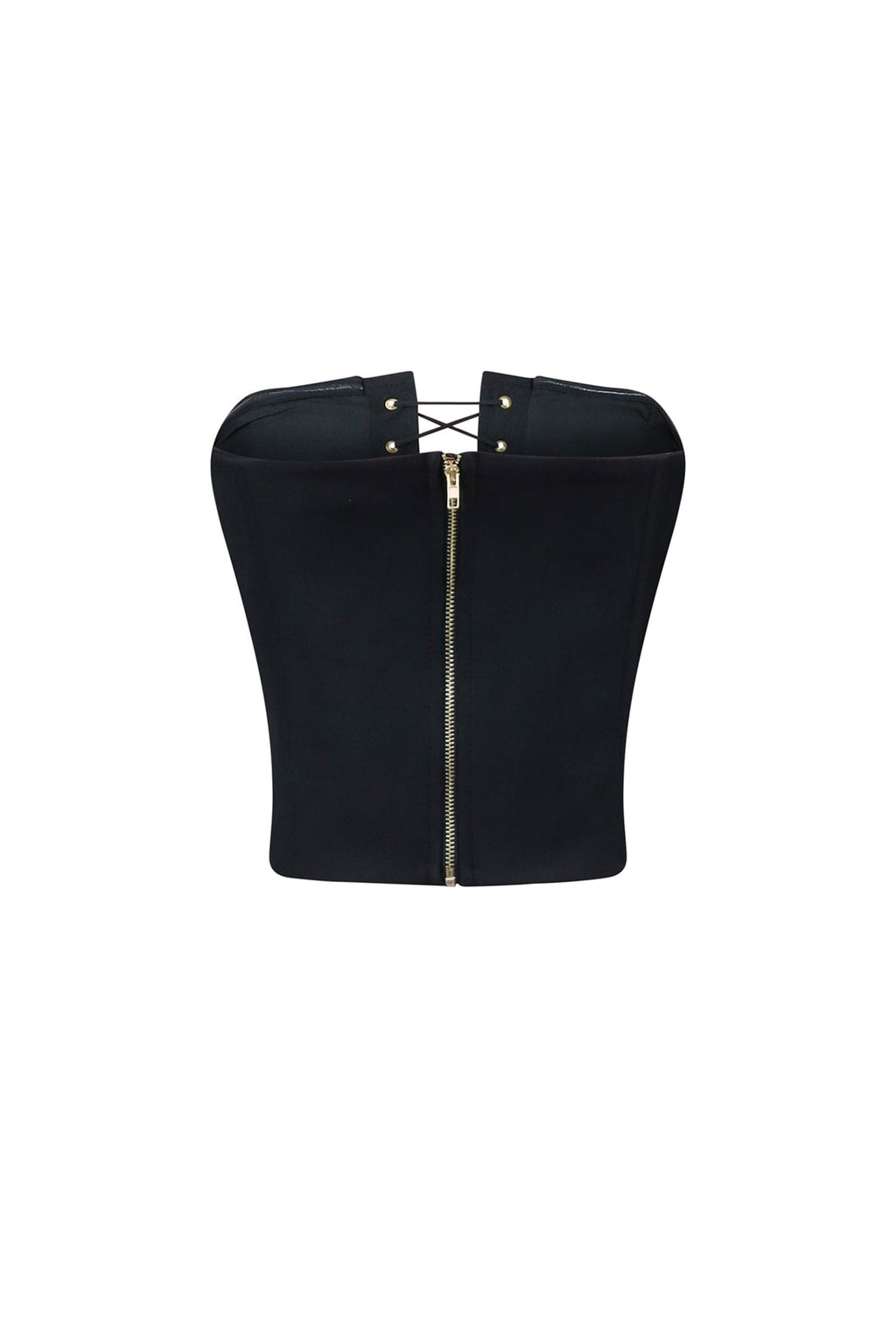 Rock With You Corset Tube Top