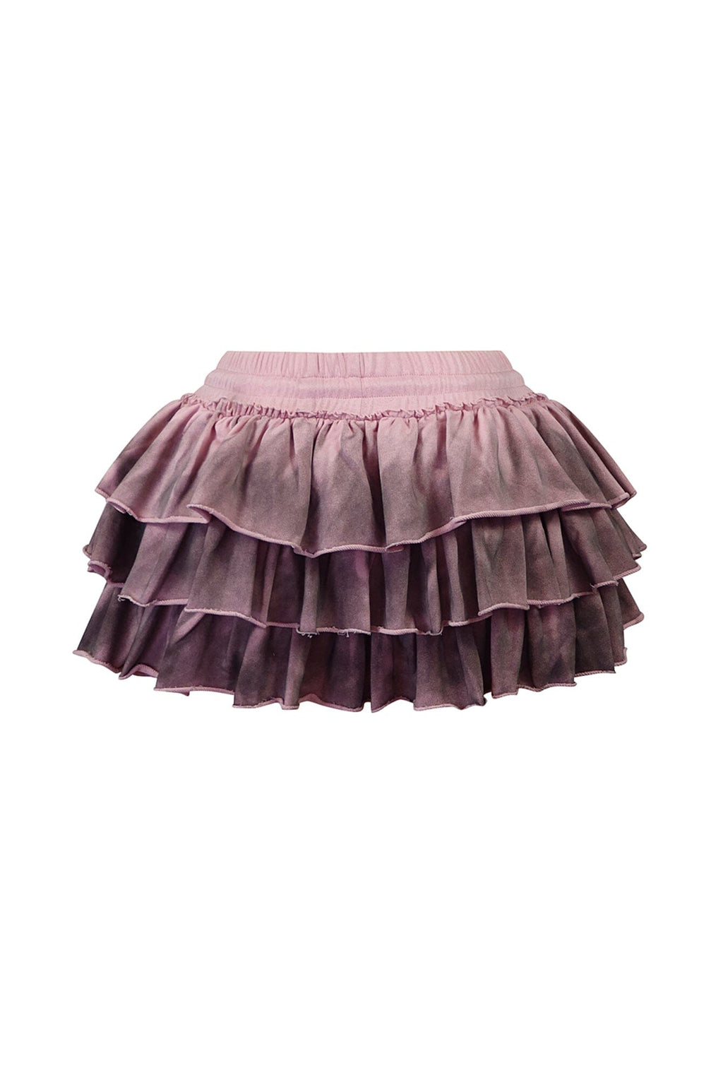 Jessie French Terry Ruffle Mini Skirt