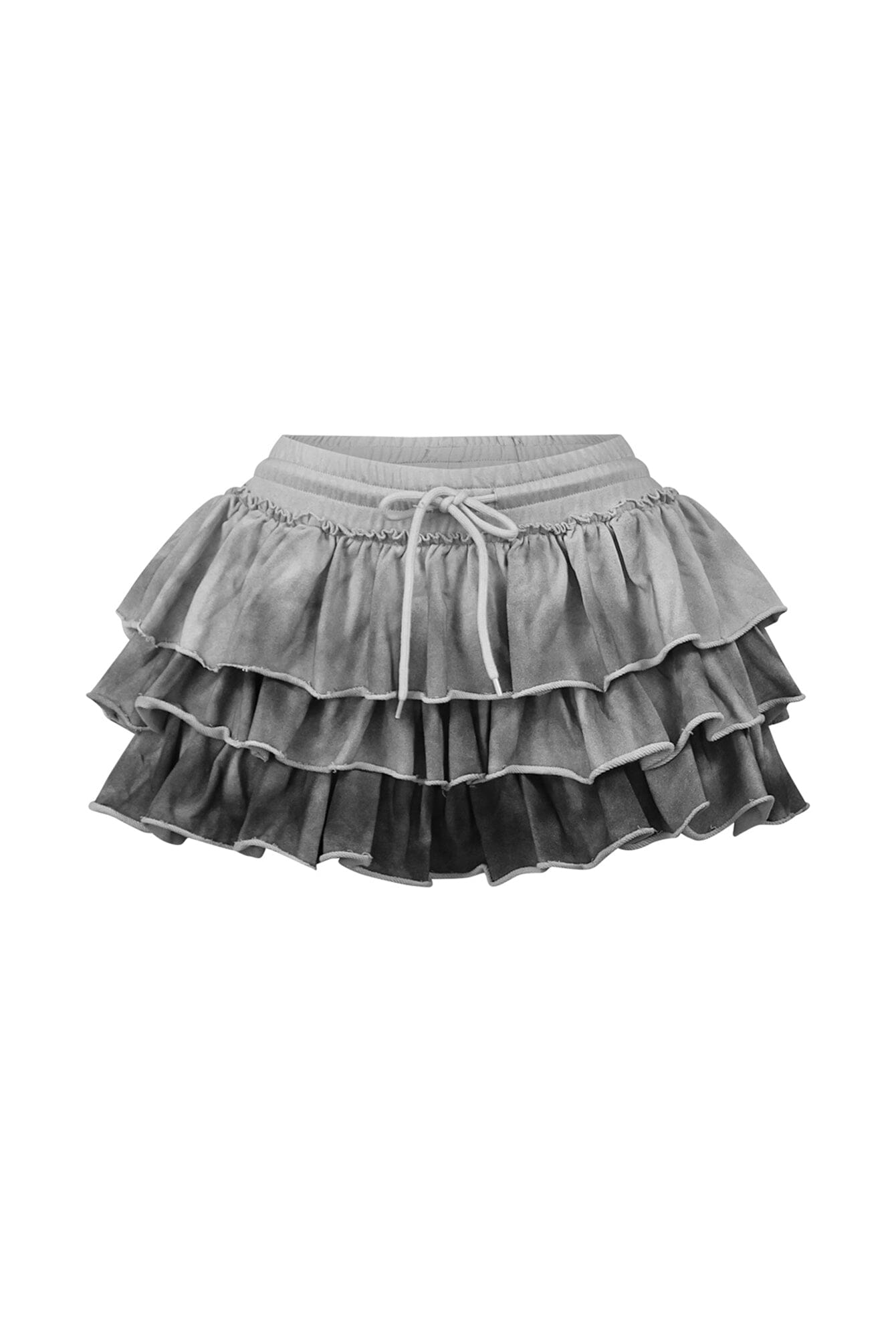Jessie French Terry Ruffle Mini Skirt