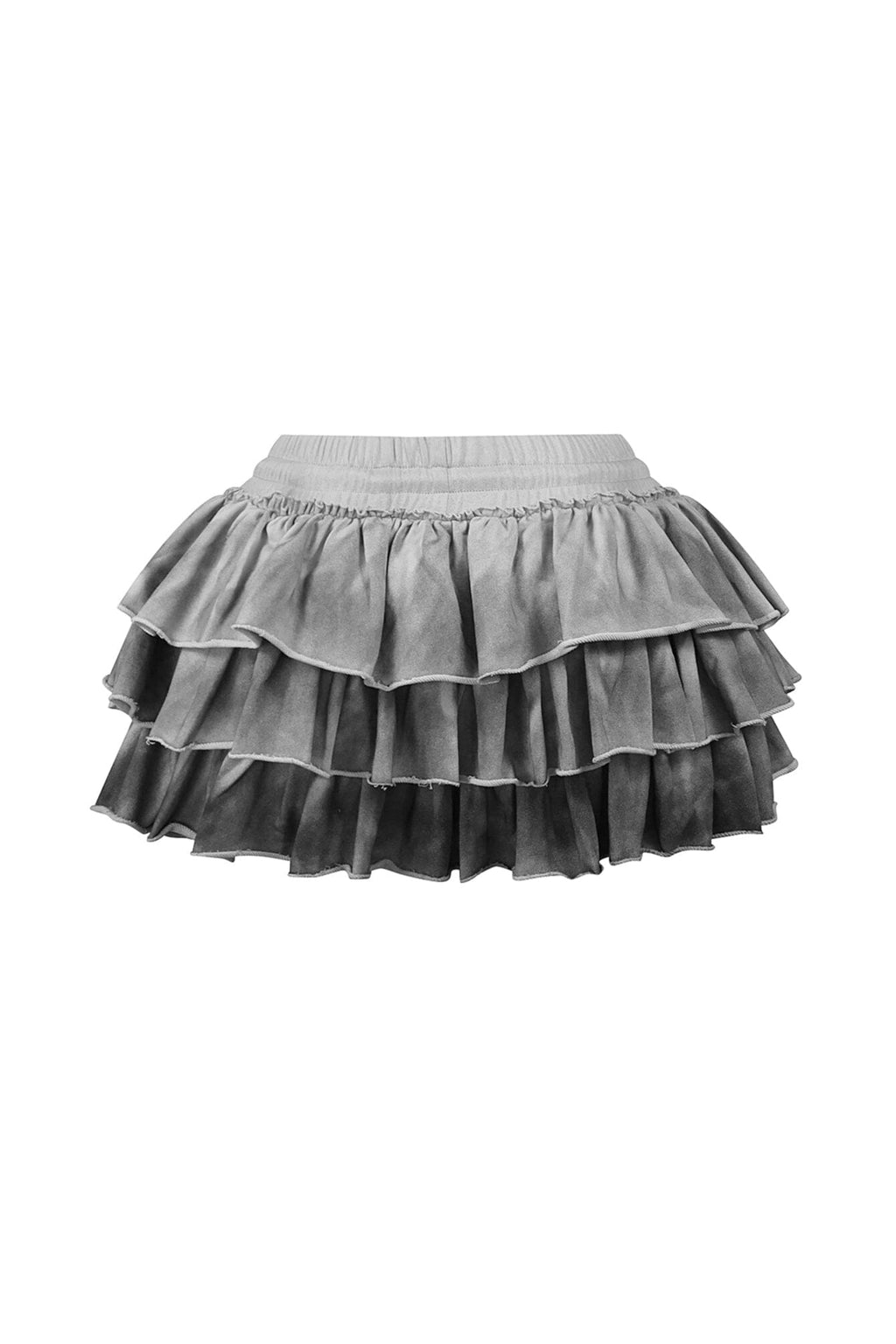 Jessie French Terry Ruffle Mini Skirt
