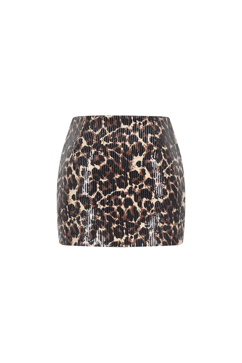 Hex Flicker Sequin Mini Skirt