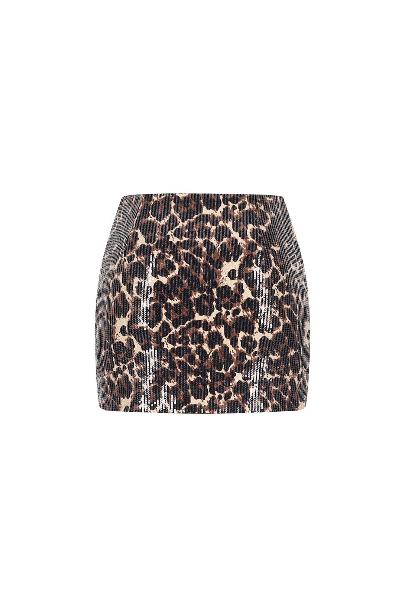 Hex Flicker Sequin Mini Skirt