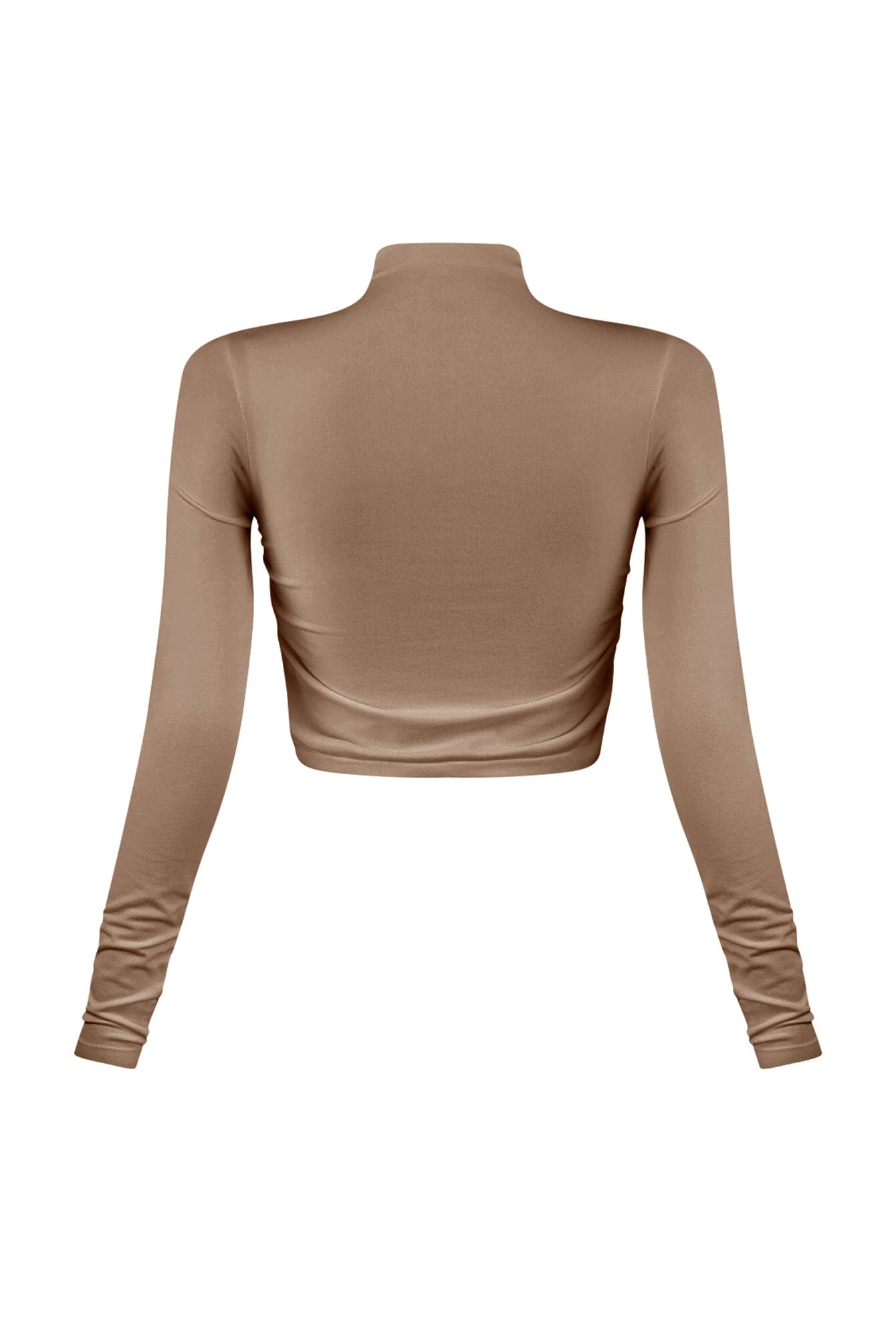 Touching Moment Mock Neck Top