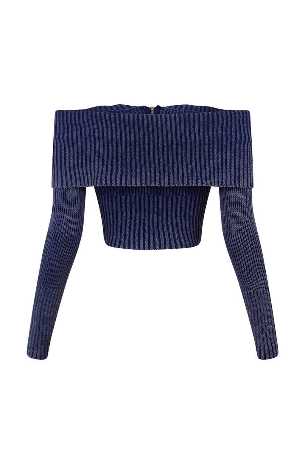 Bethany Folded Cape Zipper Sweater