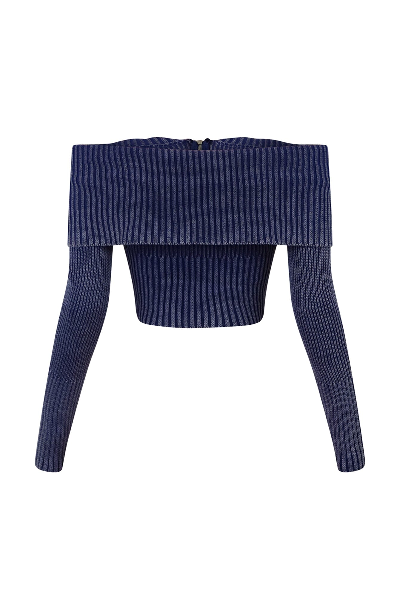 Bethany Folded Cape Zipper Sweater