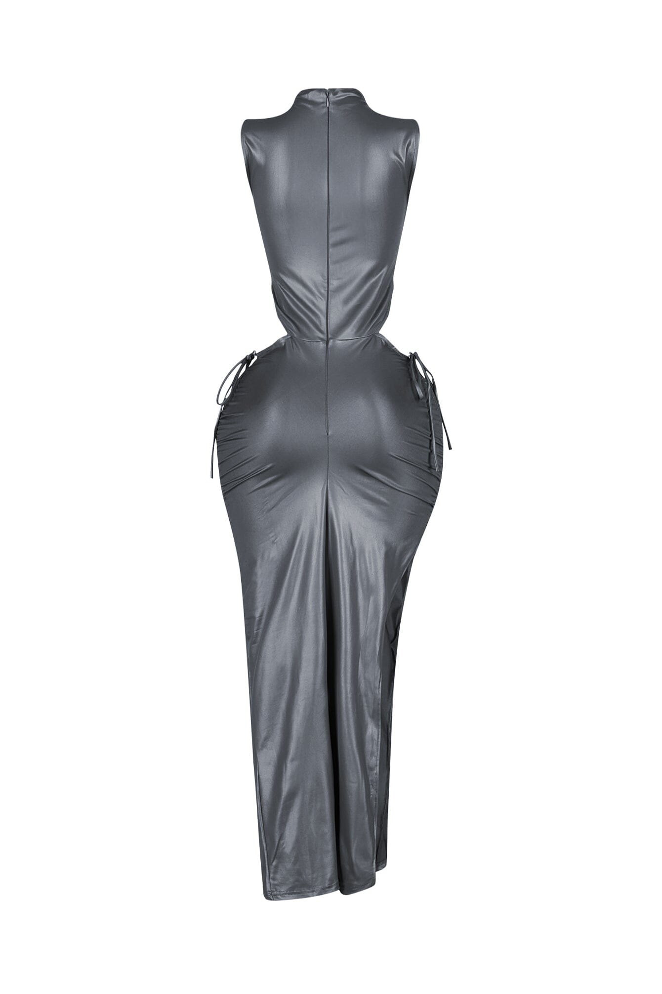 Astoria Faux Leather Maxi Dress