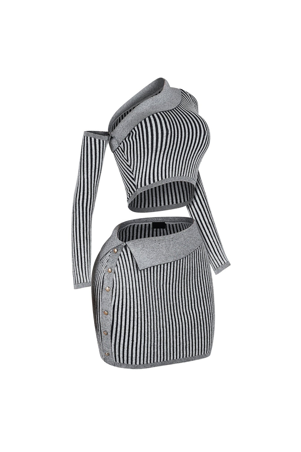 Romanticizing Fall Knit Top & Skirt SET