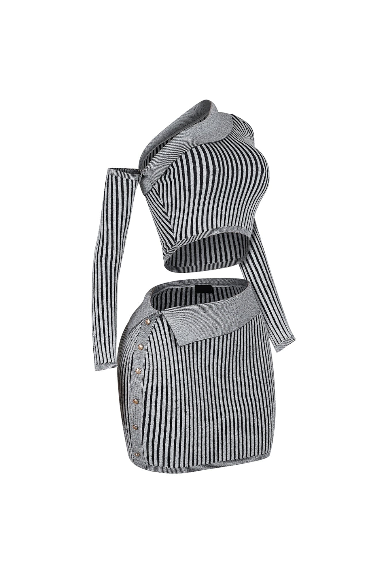 Romanticizing Fall Knit Top & Skirt SET