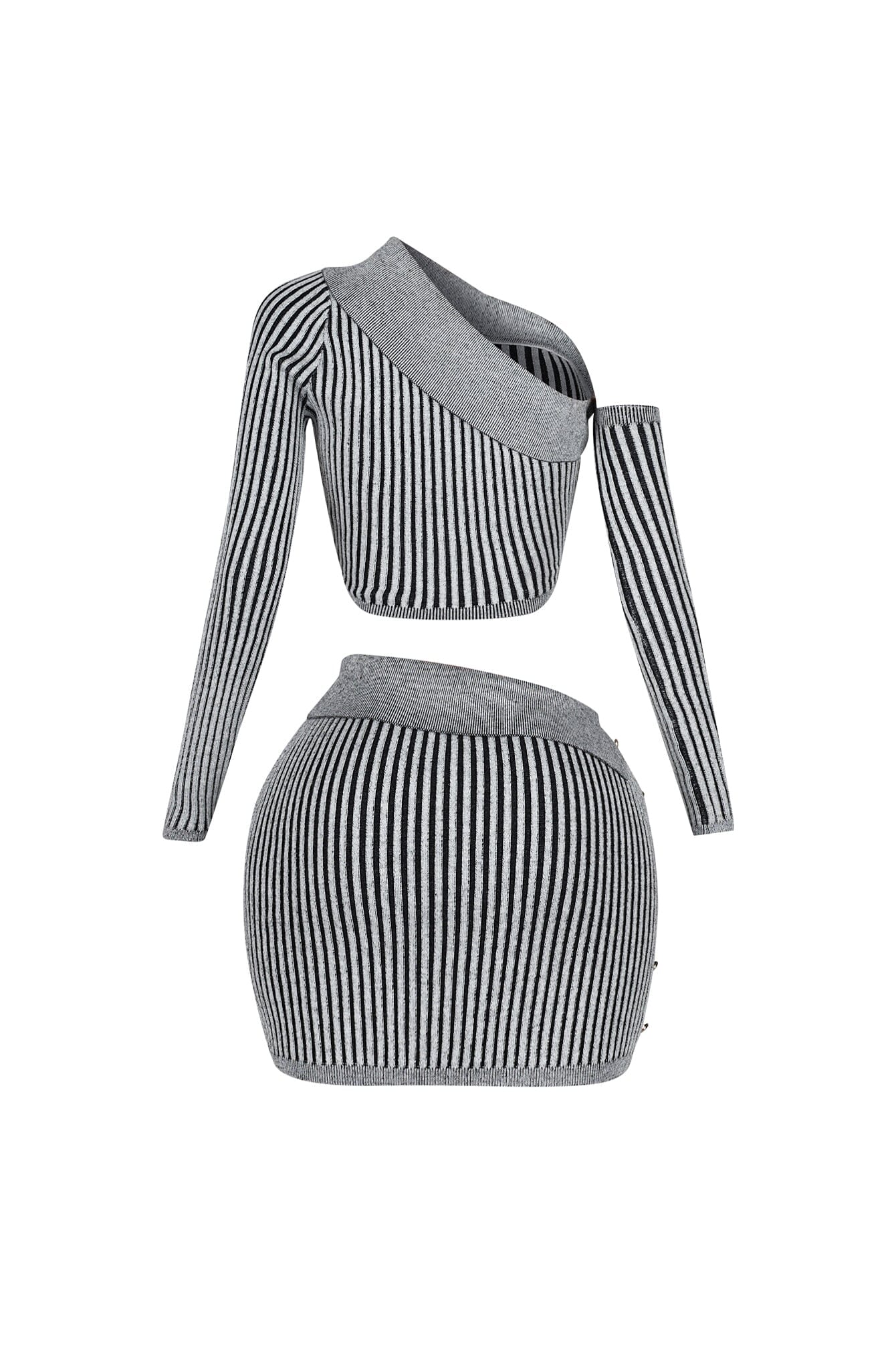 Romanticizing Fall Knit Top & Skirt SET