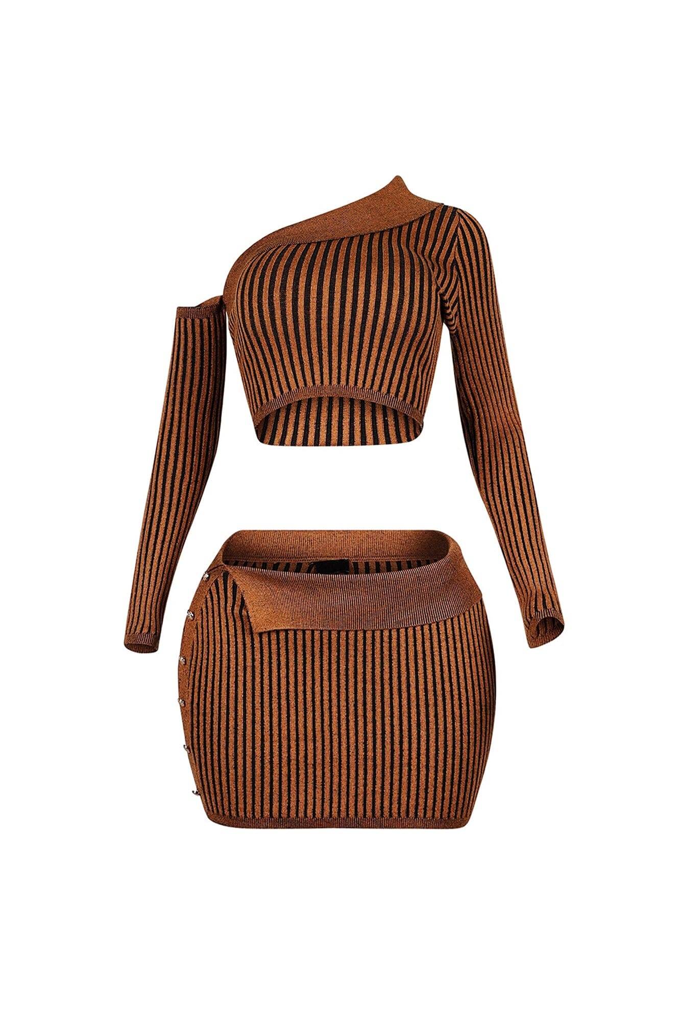 Romanticizing Fall Knit Top & Skirt SET