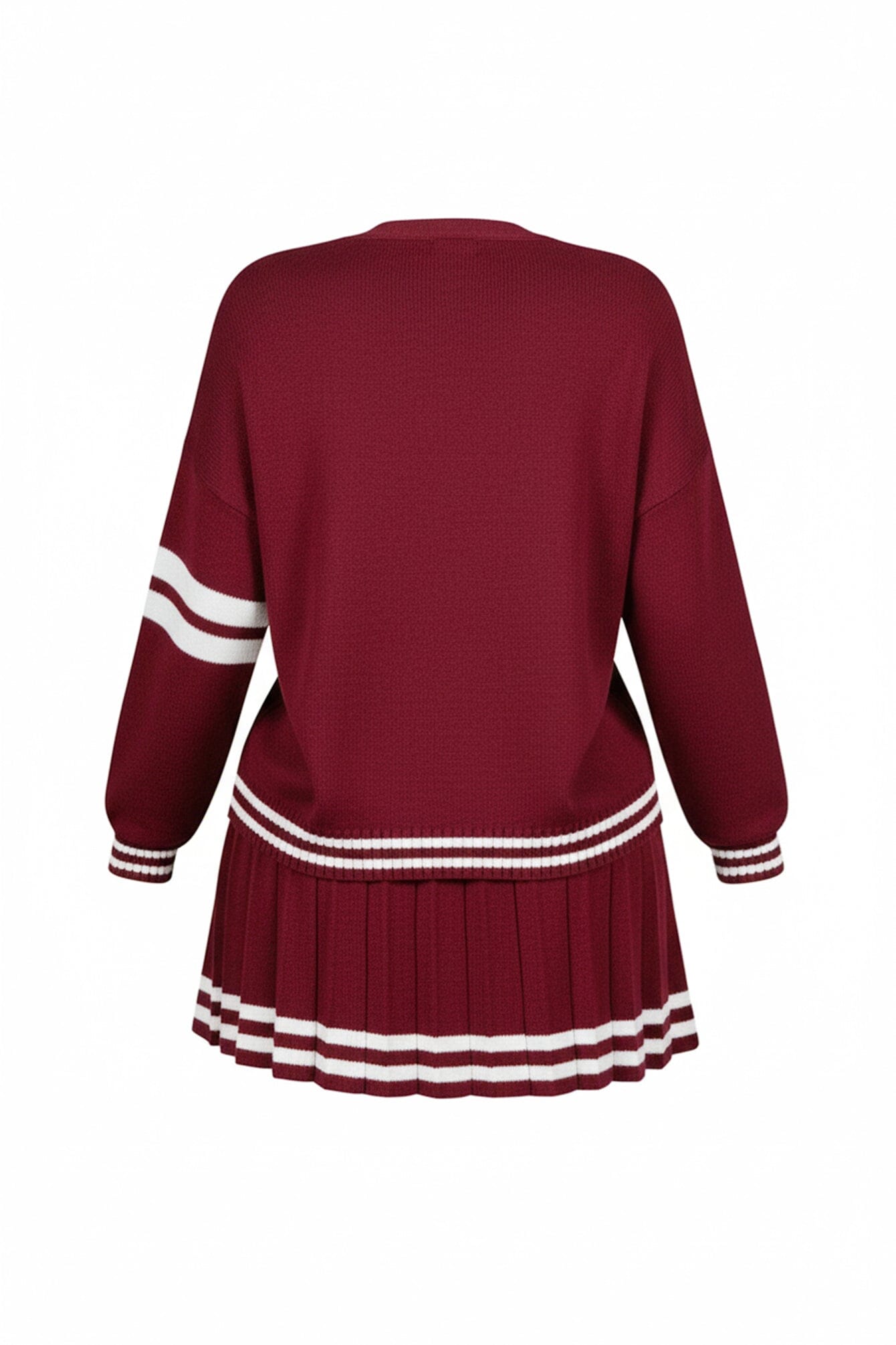 Jena Knit Button Down Cardigan & Skirt SET