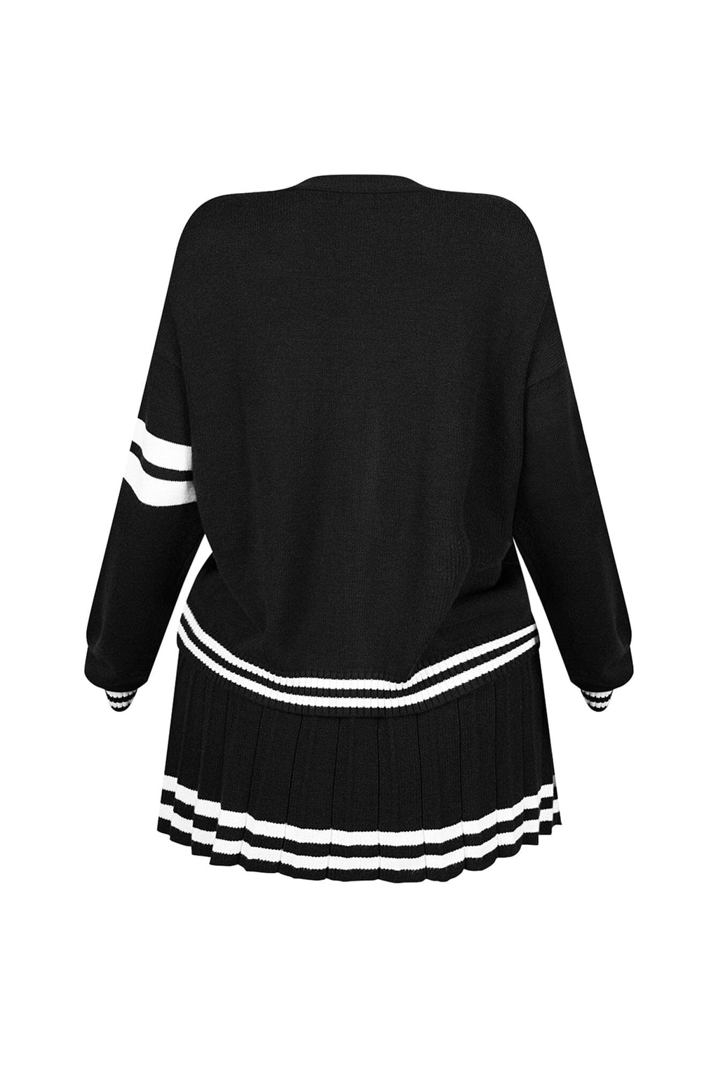 Jena Knit Button Down Cardigan & Skirt SET