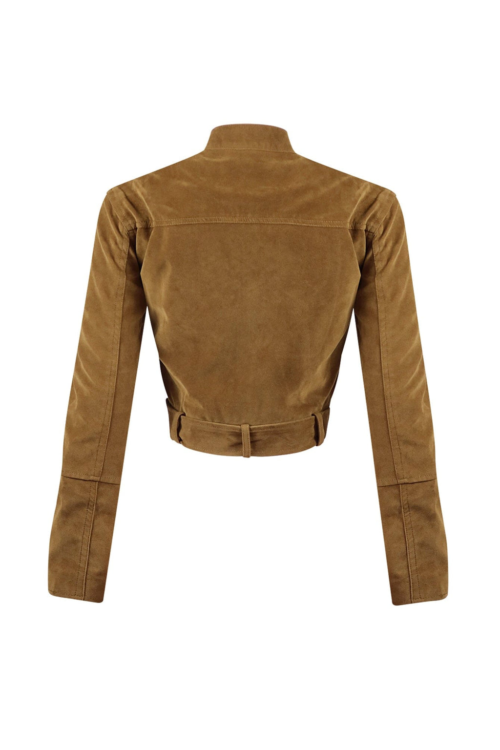 Better Now Long Sleeve Suede Jacket