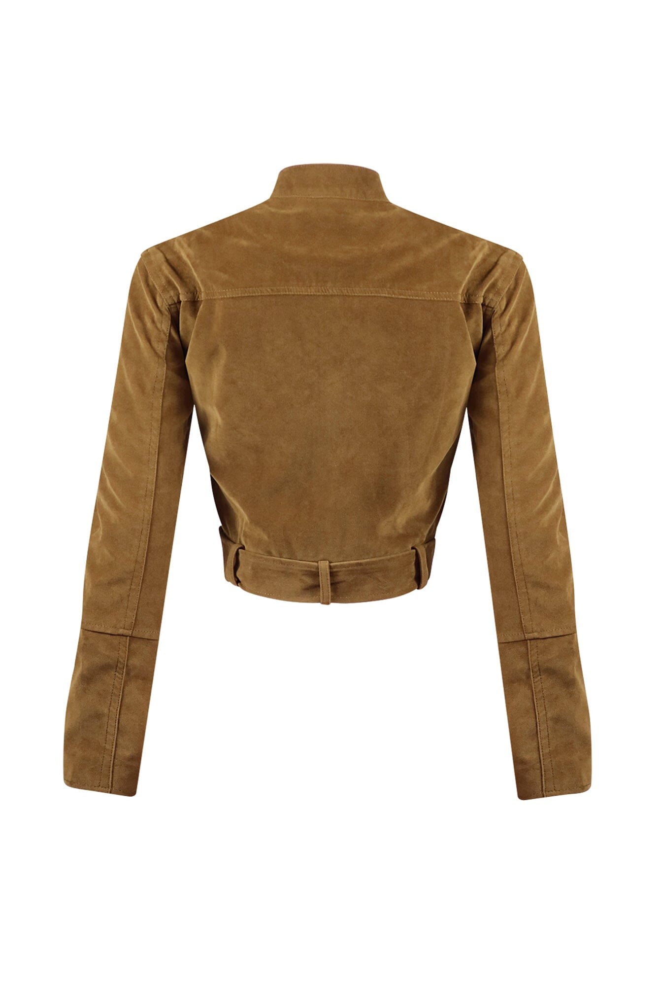 Better Now Long Sleeve Suede Jacket