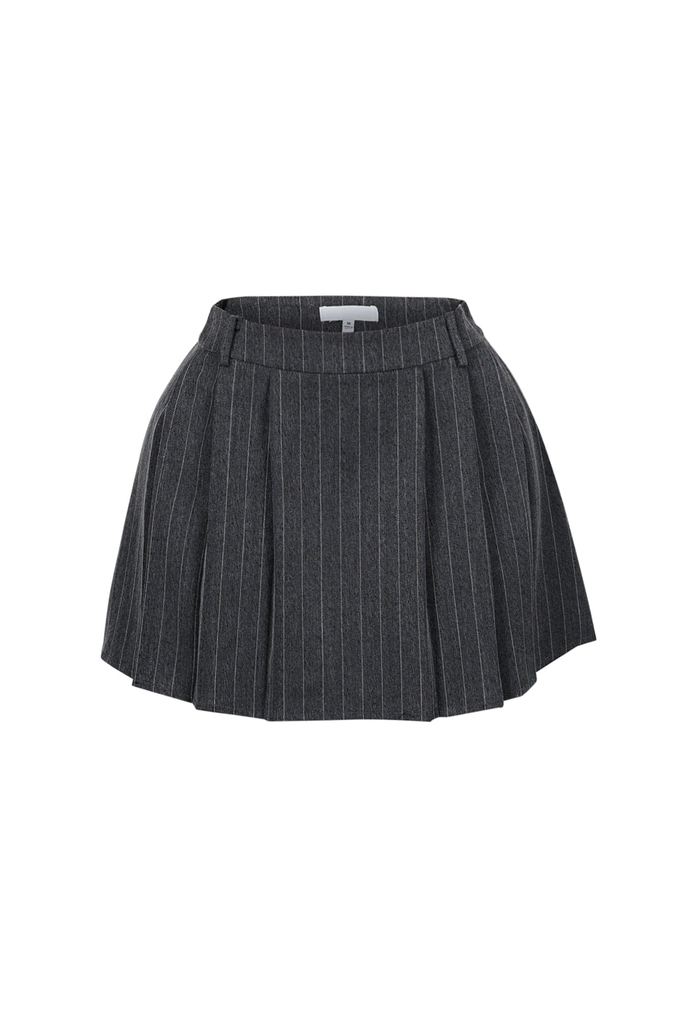 Kamali Pin Stripe Woven Tailored Mini Skirt