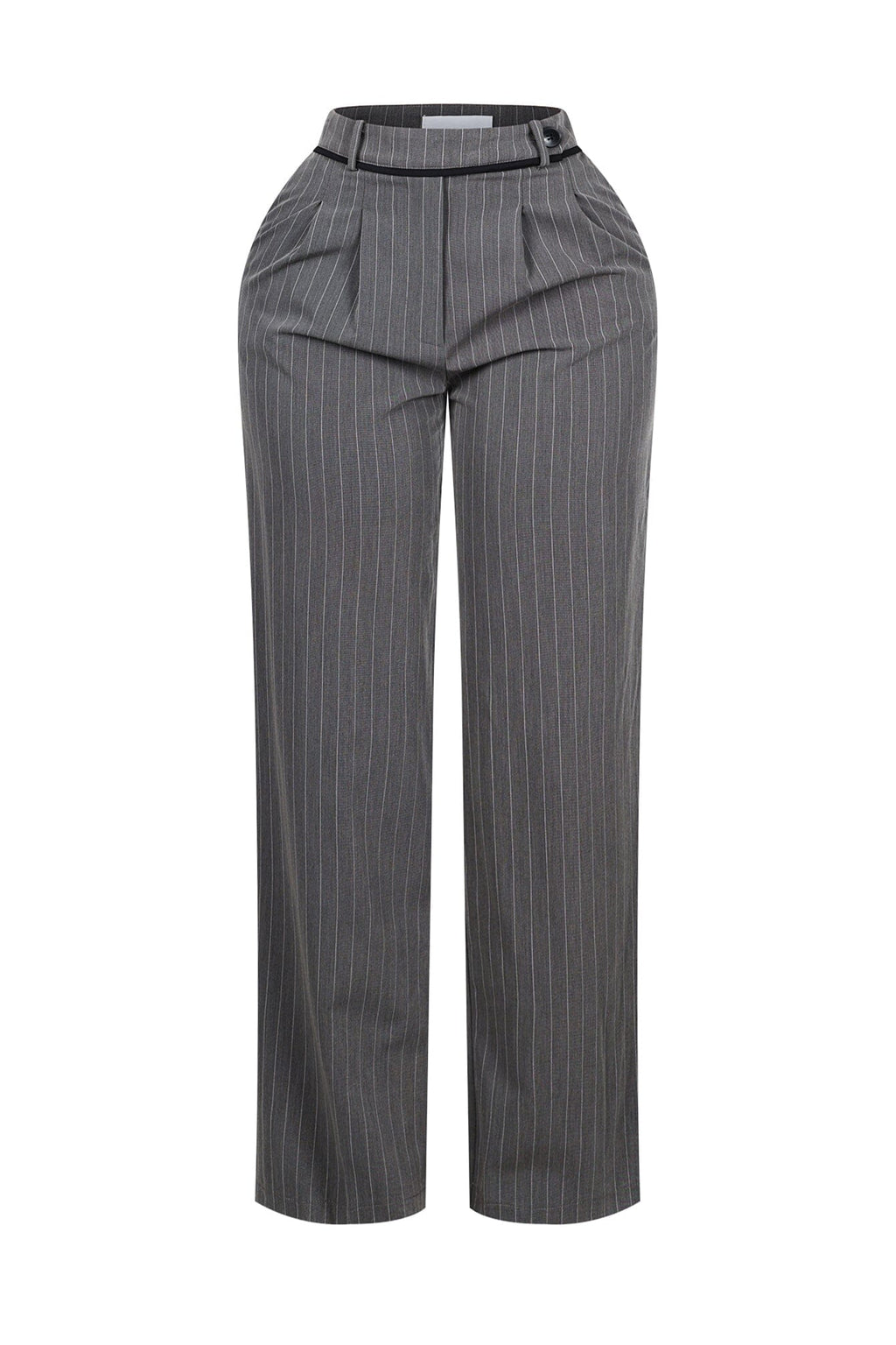Camilia Pin Stripe Woven Tailored Trousers