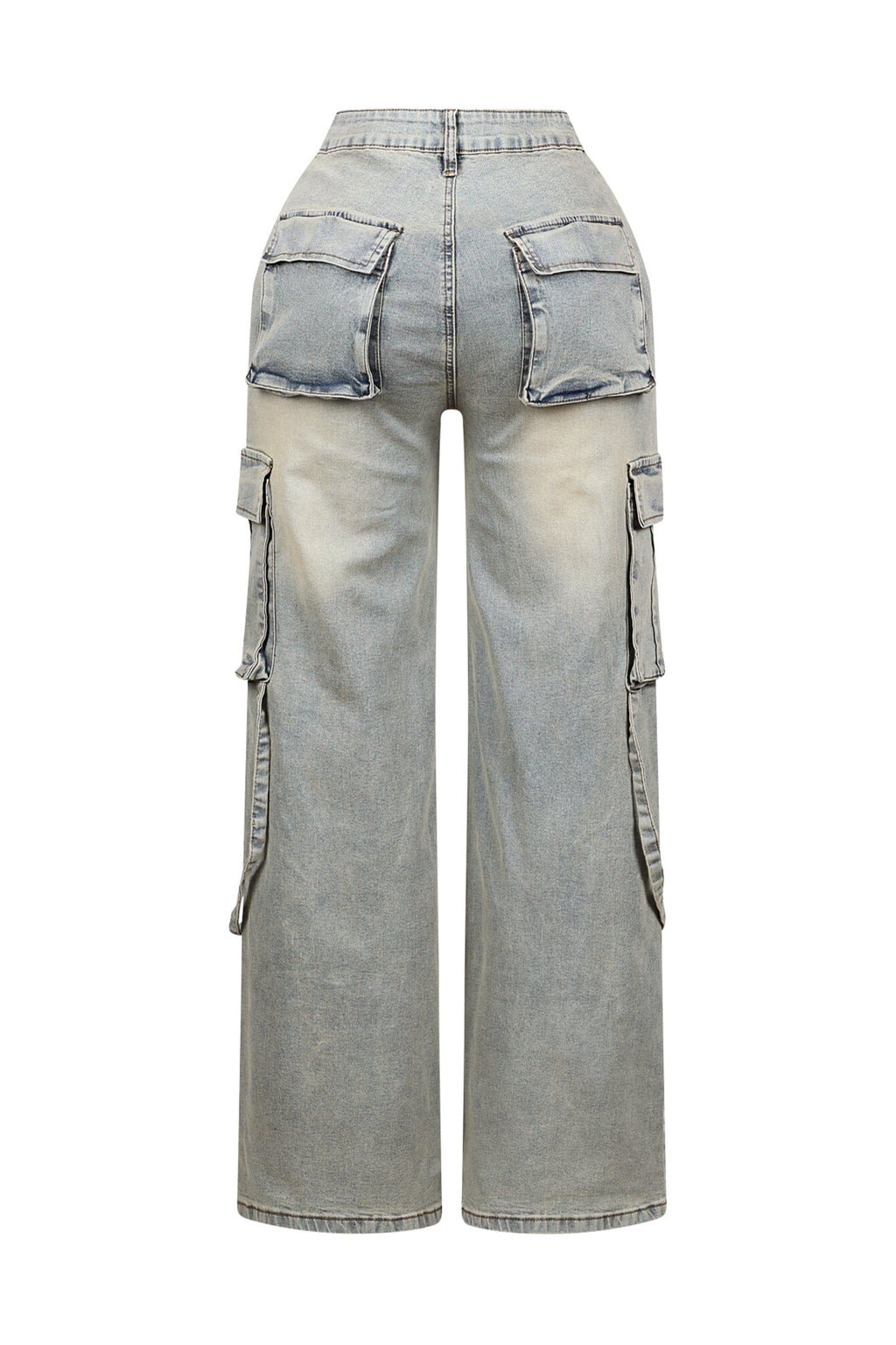 Kylan Metal Trim Baggy Jeans