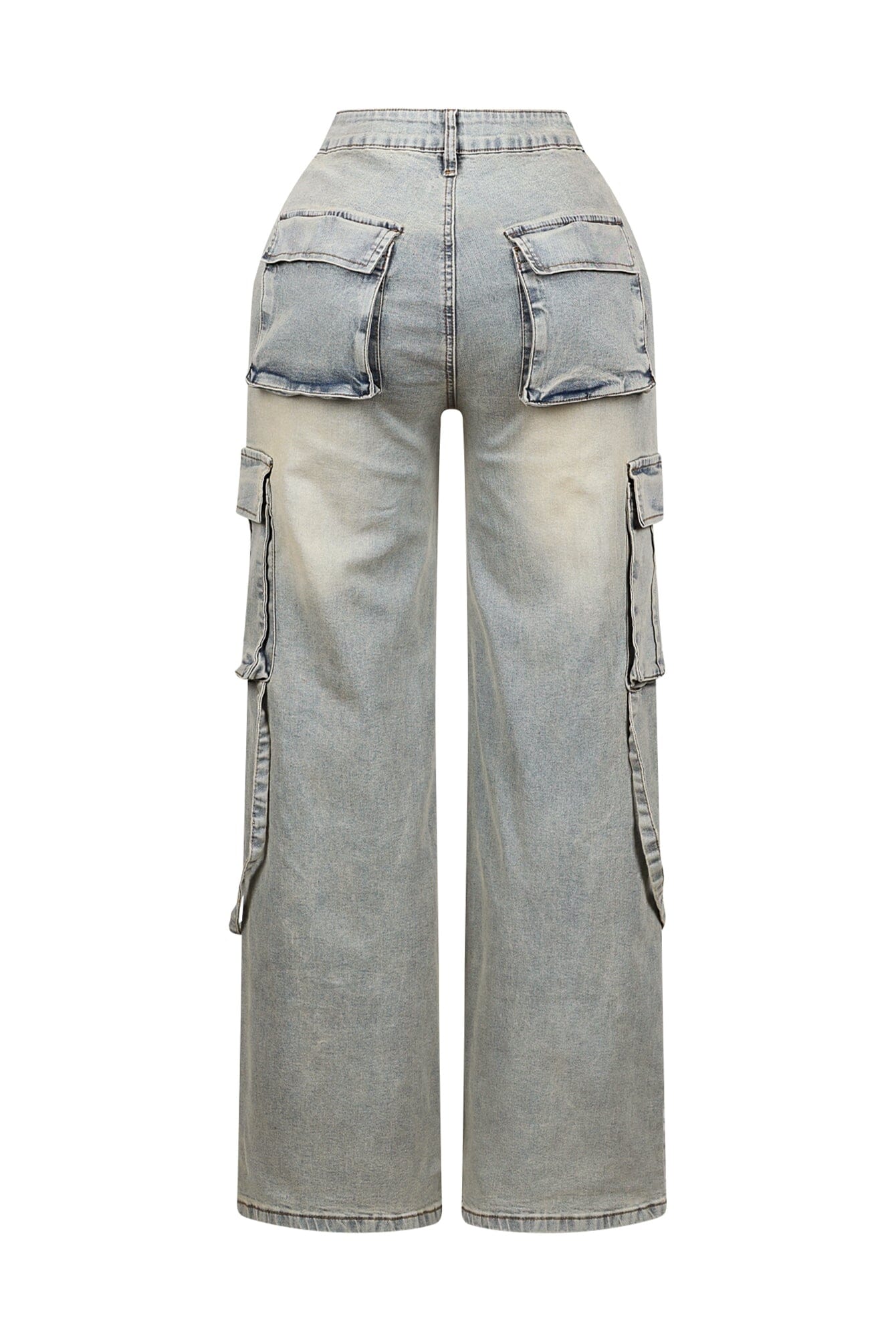 Kylan Metal Trim Baggy Jeans