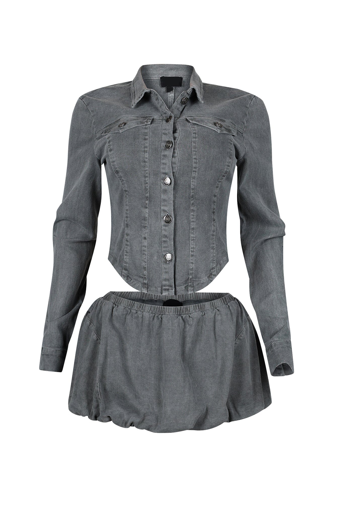 Ophelia Cotton Twill Jacket & Skirt SET