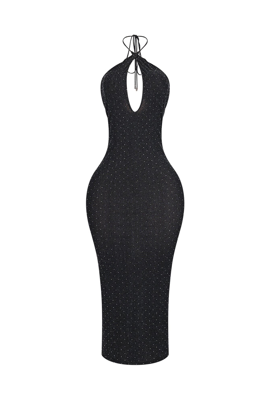 Starlit Straps Midi Dress