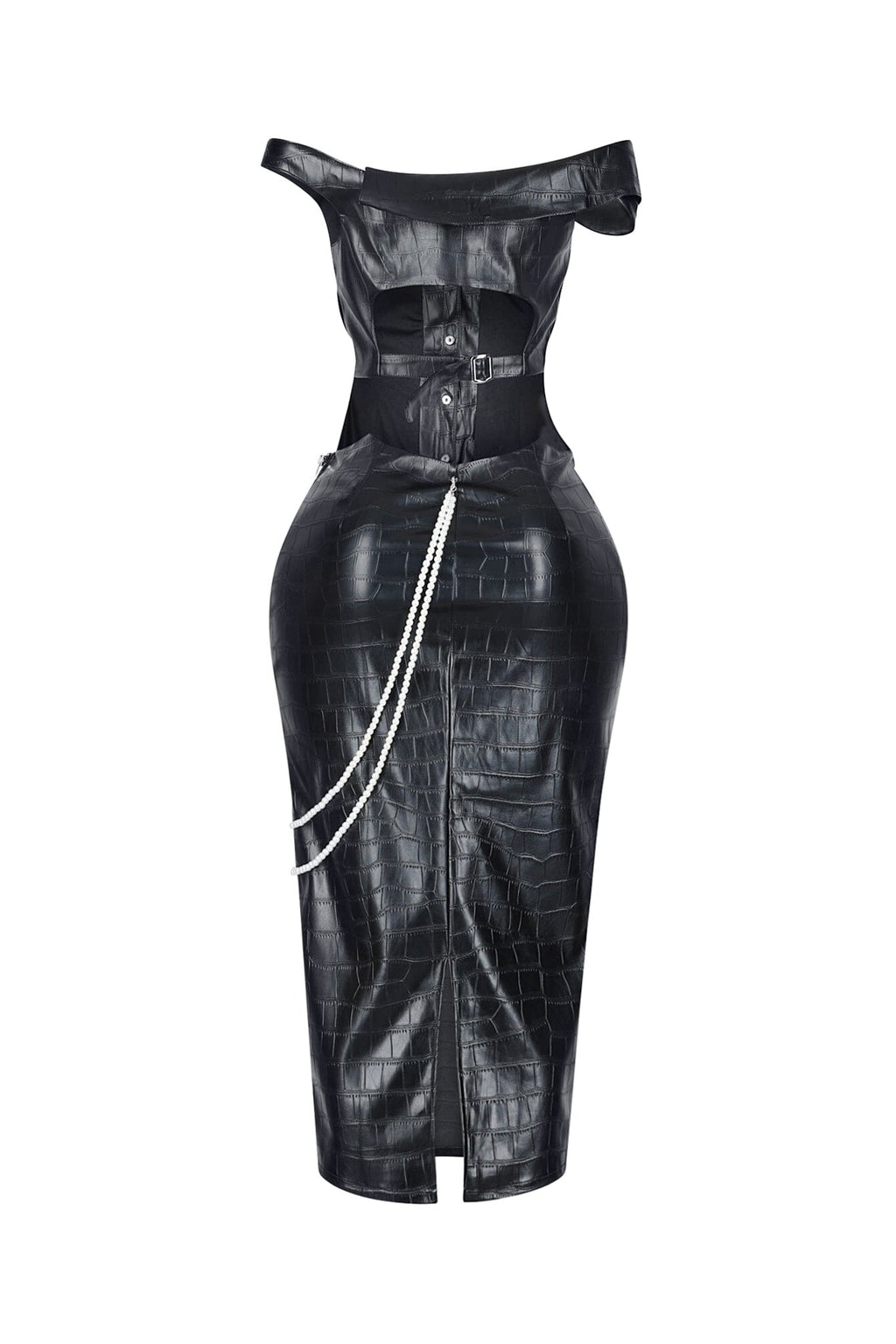 Croc Allure Off Shoulder Top & Skirt SET