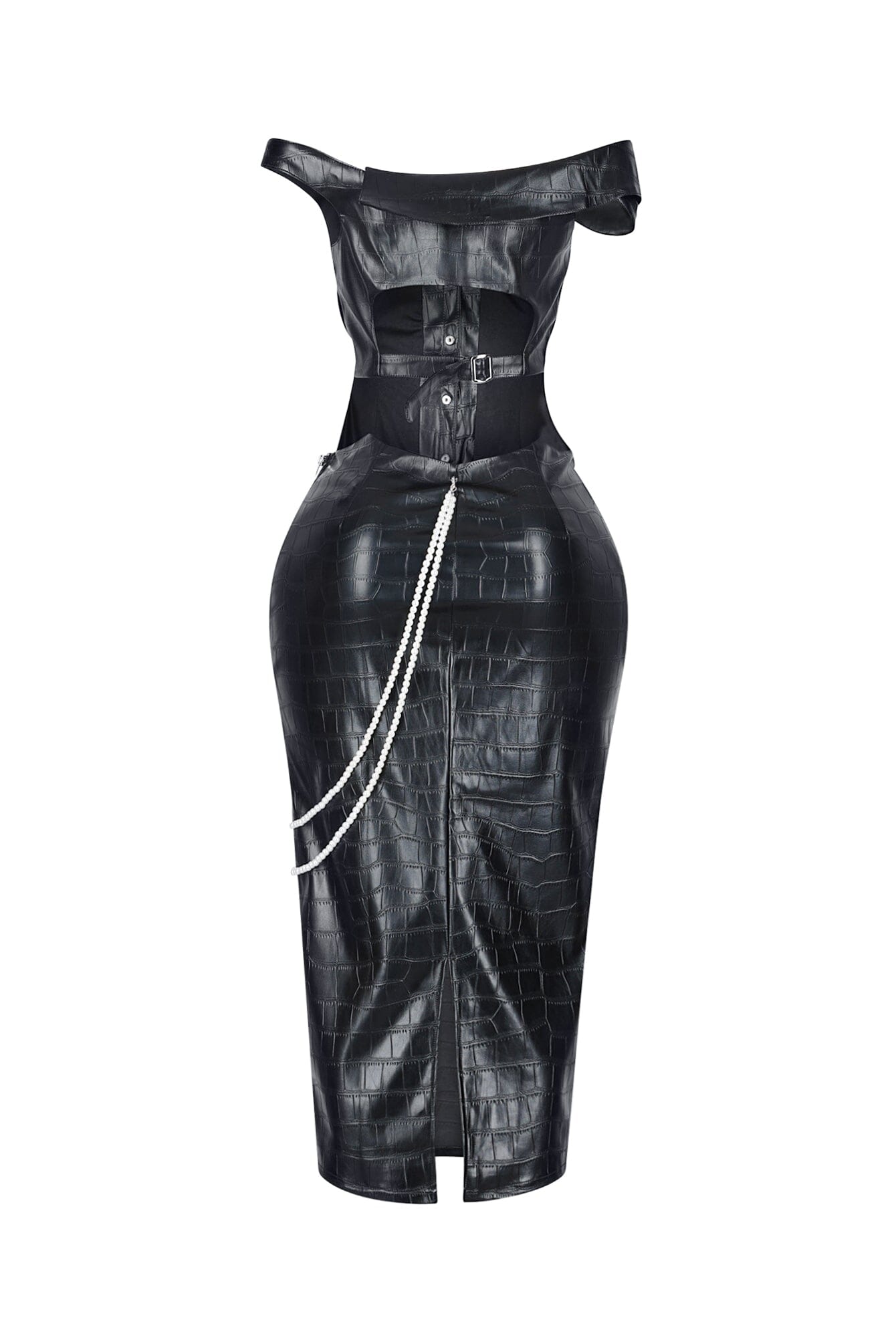 Croc Allure Off Shoulder Top & Skirt SET