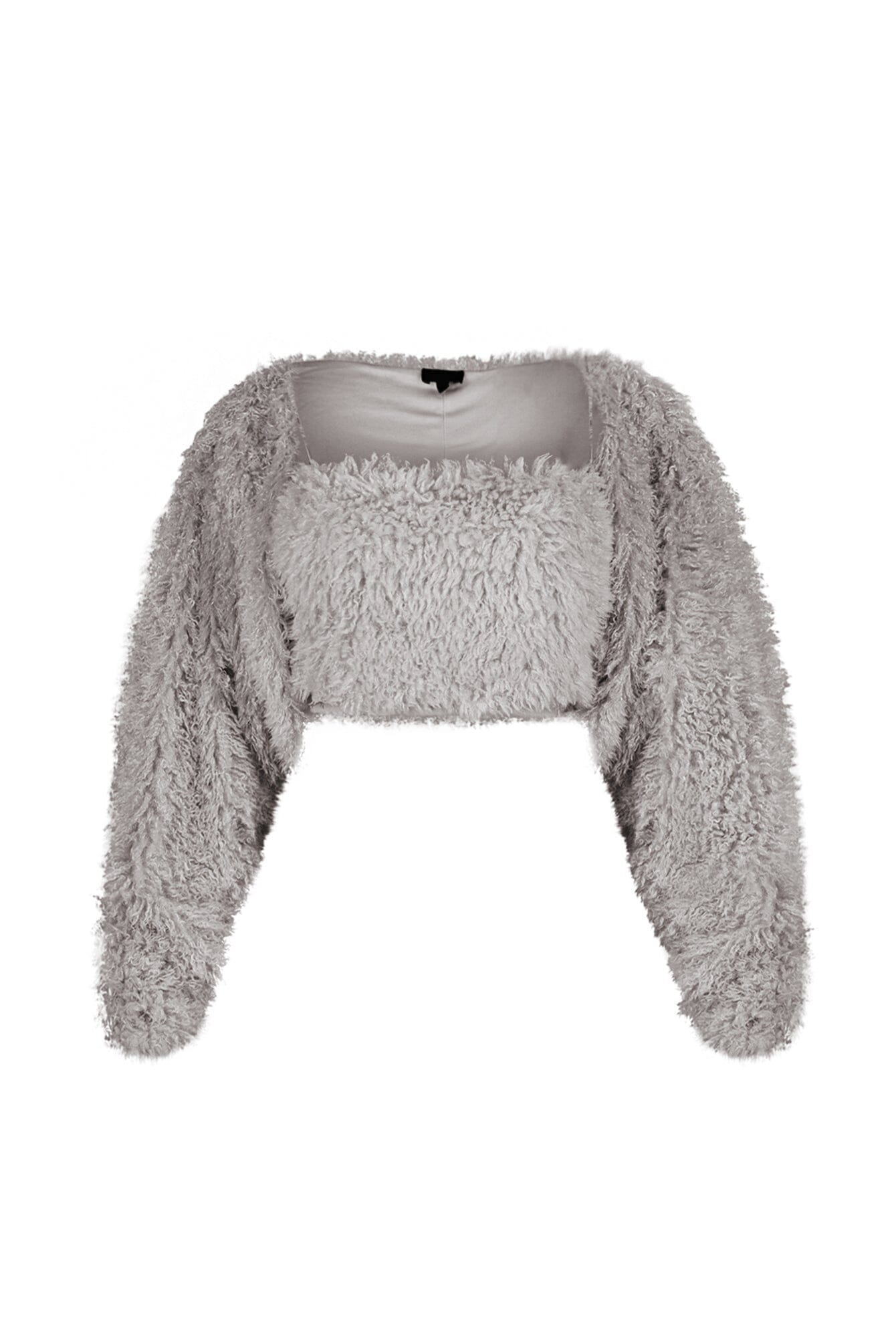 Coquette Poodle Tank Top With Bolero SET