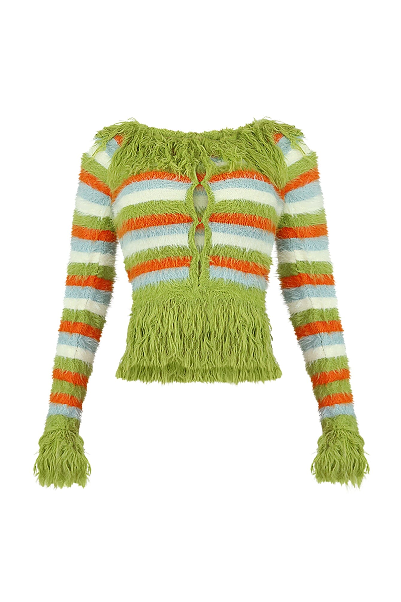 Keep It Up Multi Stripe Sweater Top