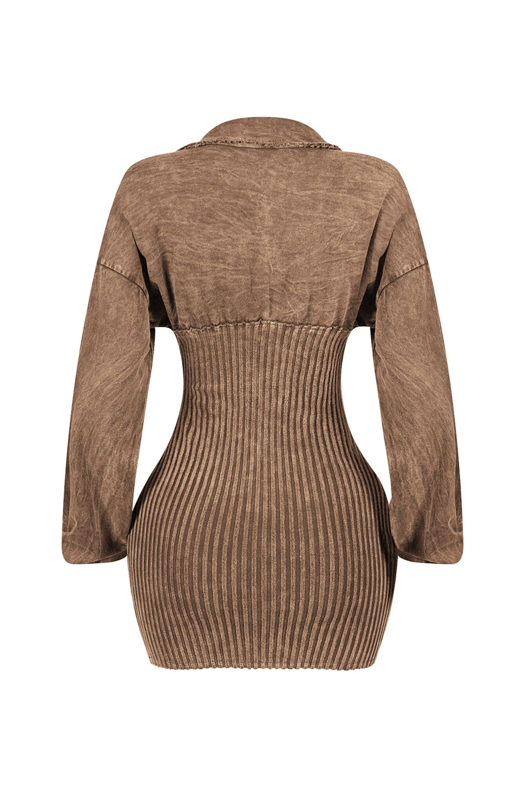 Natasha Mineral Washed Corset Mini Dress