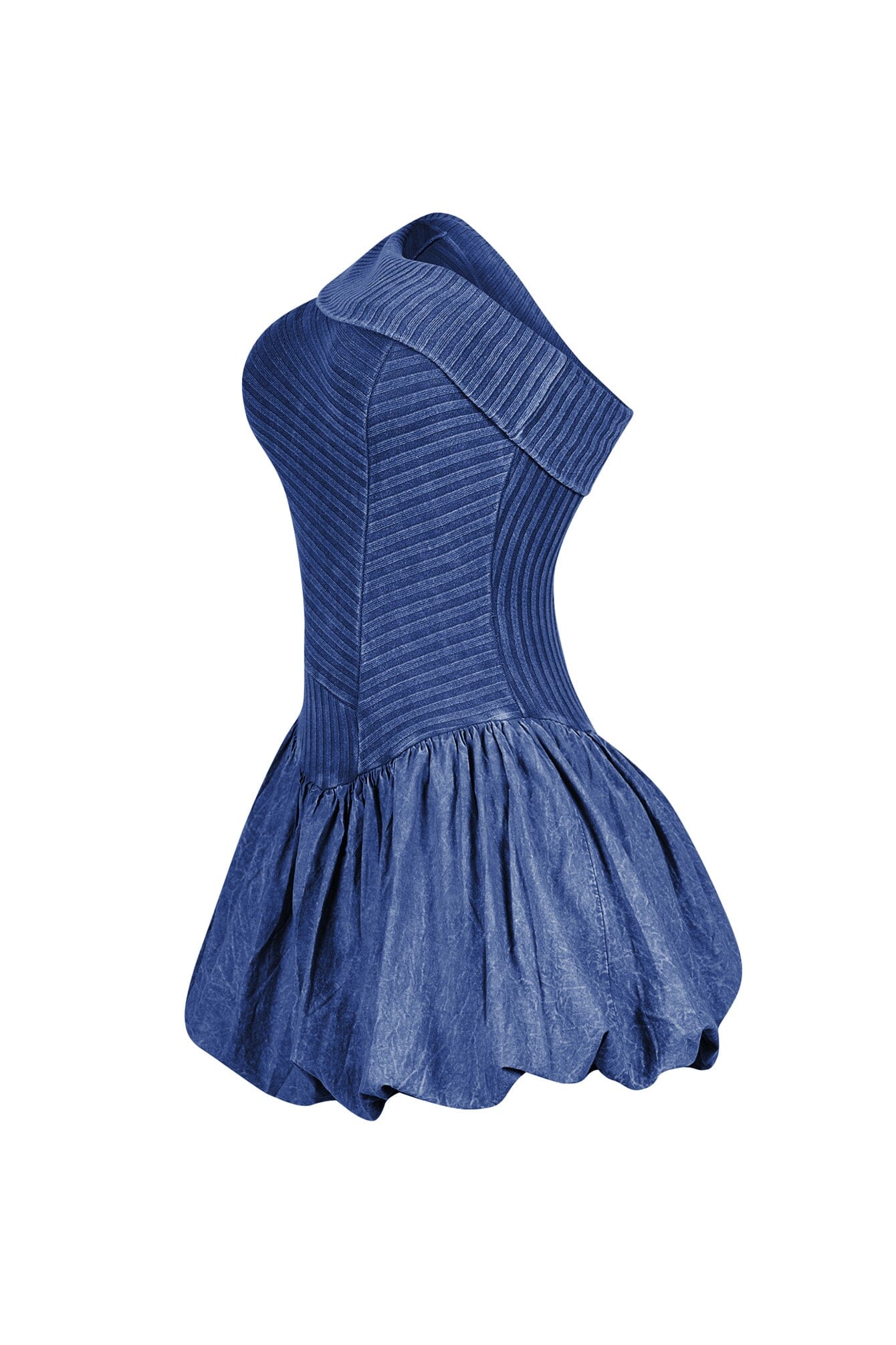 Reigh Mineral Washed Bubble Mini Dress