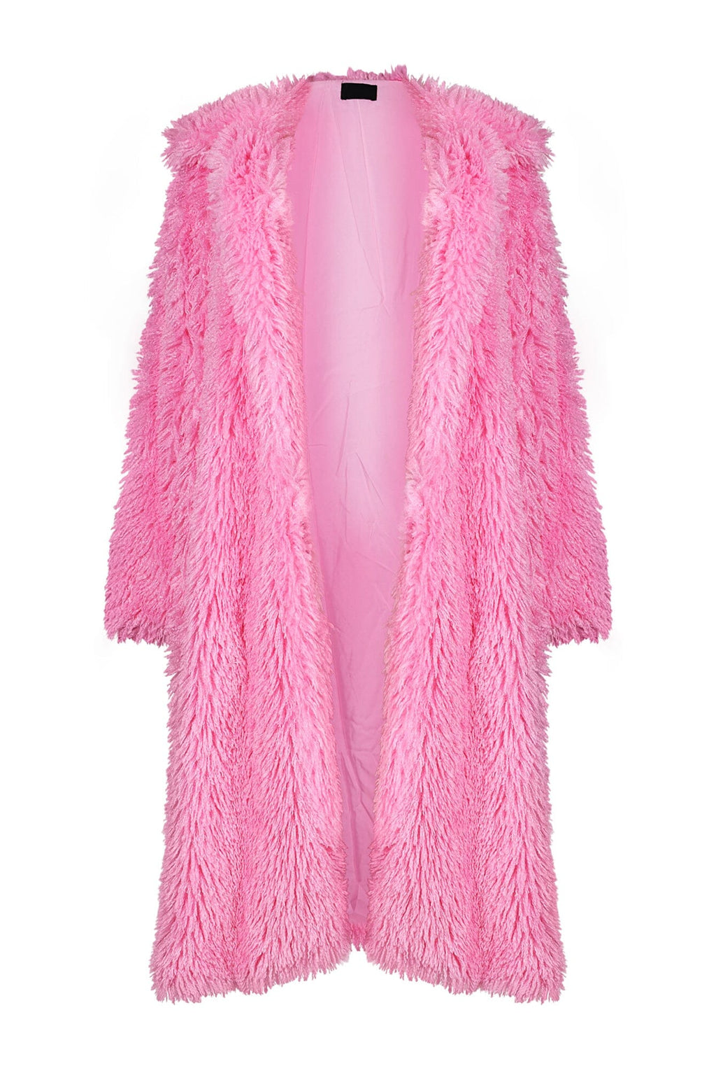 Fly As Me Shaggy Fur Coat