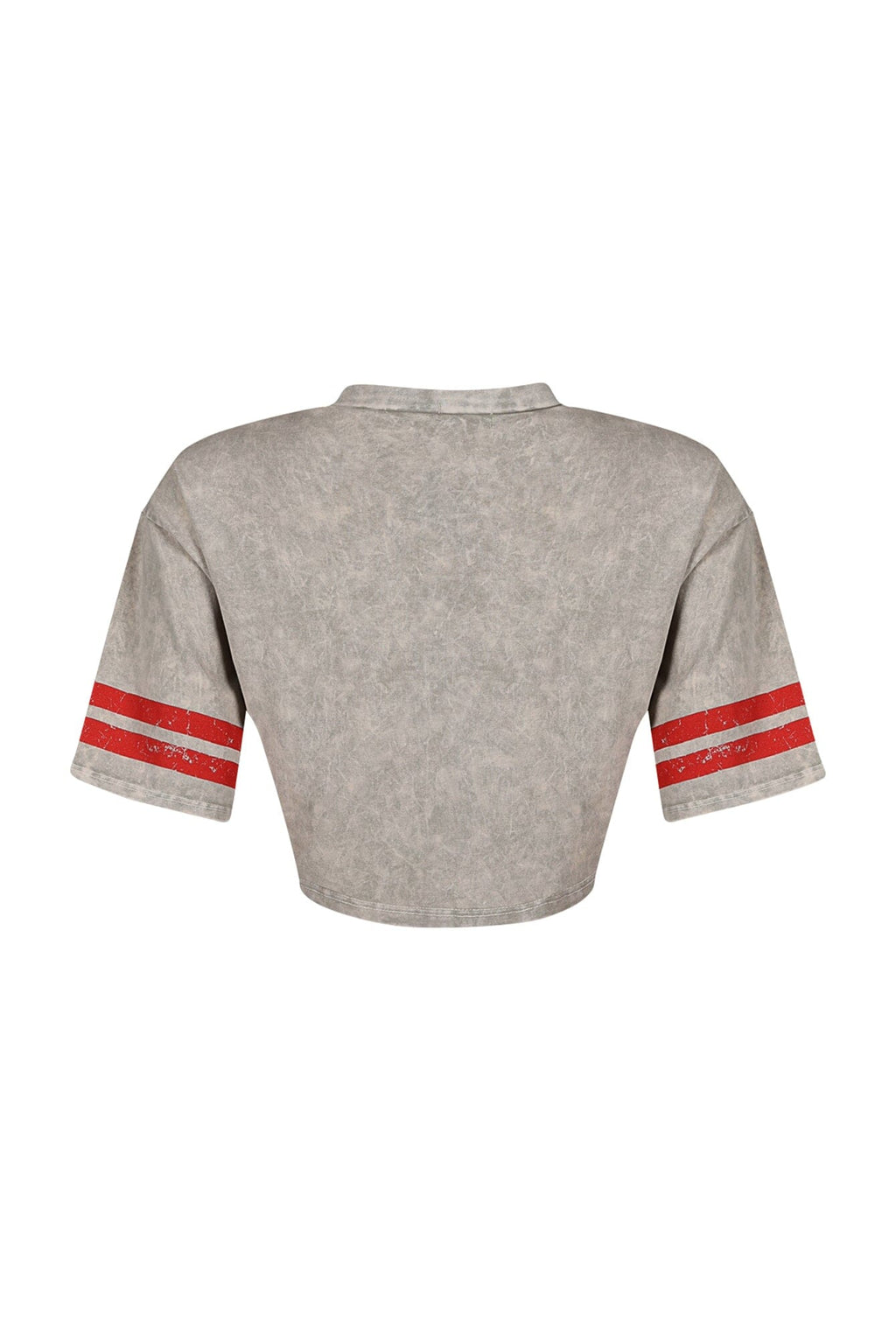 Nicky Mineral Wash Graphic Crop Top