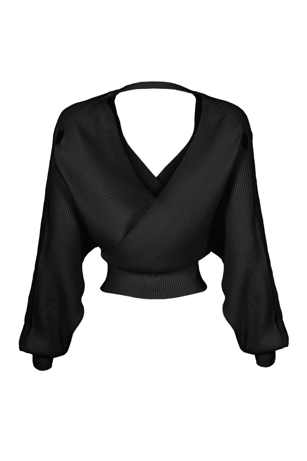 Vanessa Off Shoulder Sleeve Cutout Sweater
