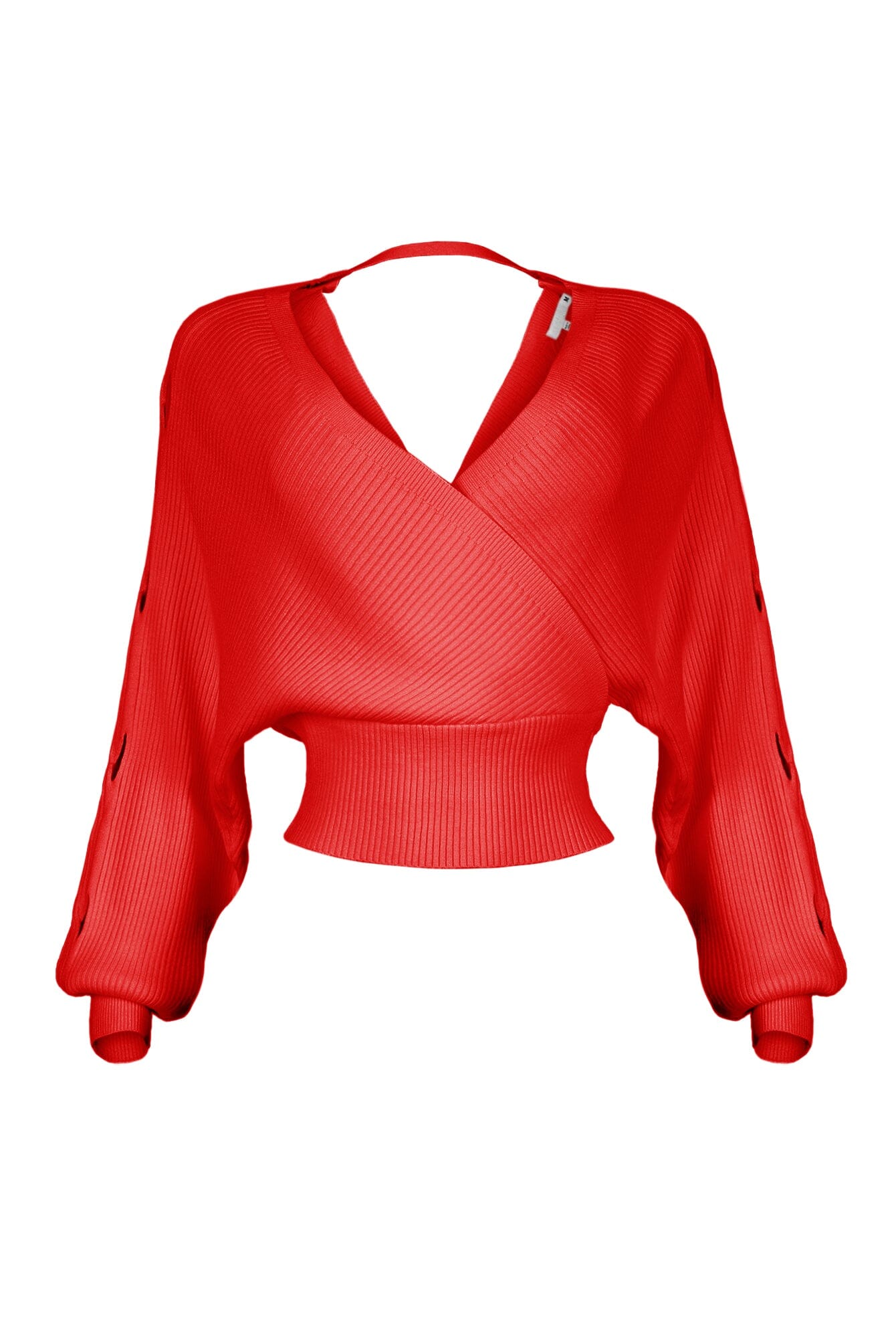 Vanessa Off Shoulder Sleeve Cutout Sweater