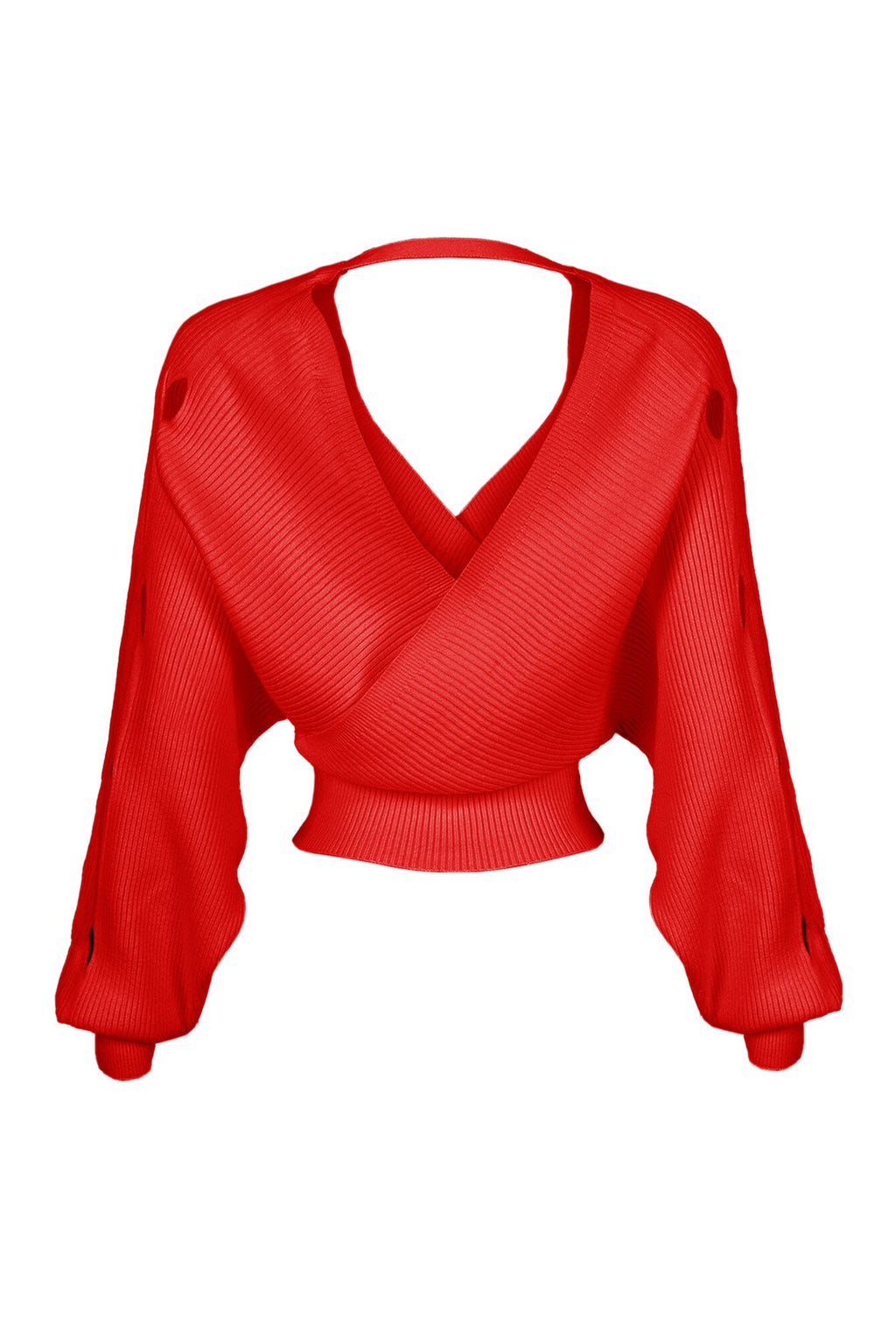 Vanessa Off Shoulder Sleeve Cutout Sweater