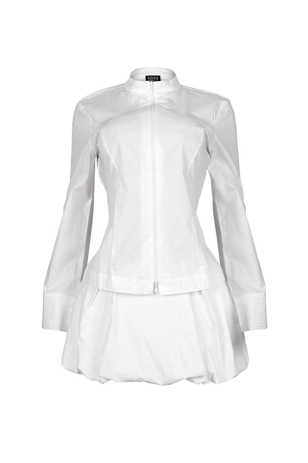 Rosalia Poplin 2 Way Zipper Top & Skirt SET