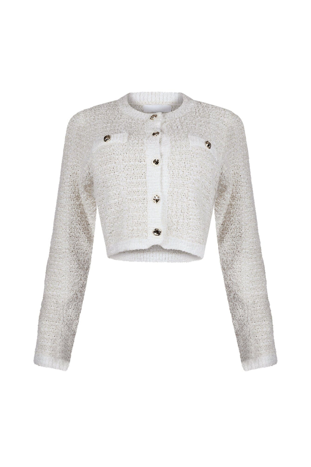 Sasha Lurex Cardigan Top