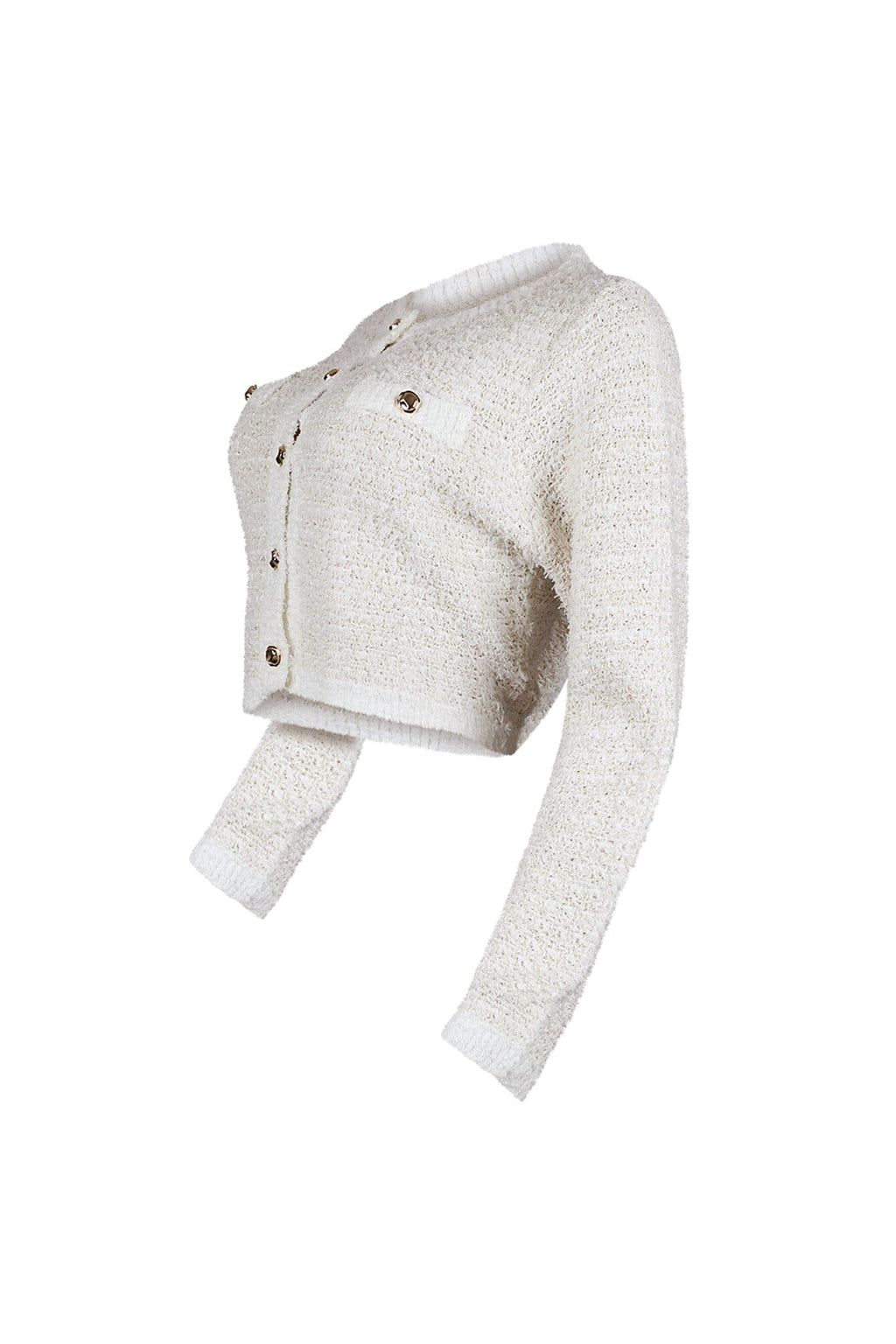 Sasha Lurex Cardigan Top