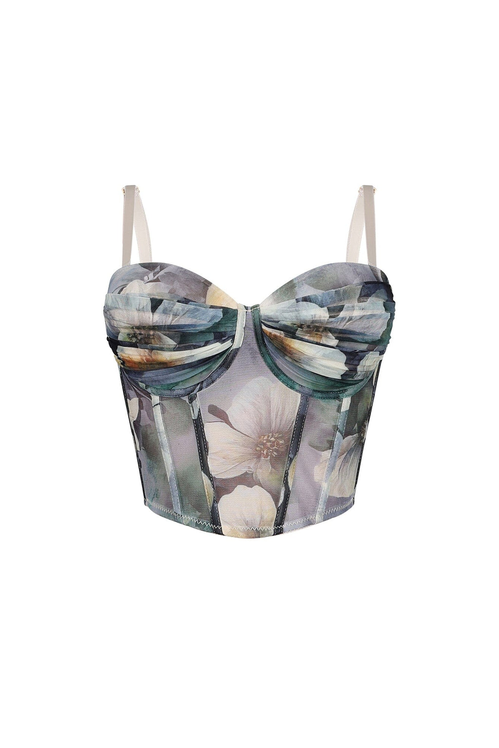 Freya Mesh Sleeveless Corset Top