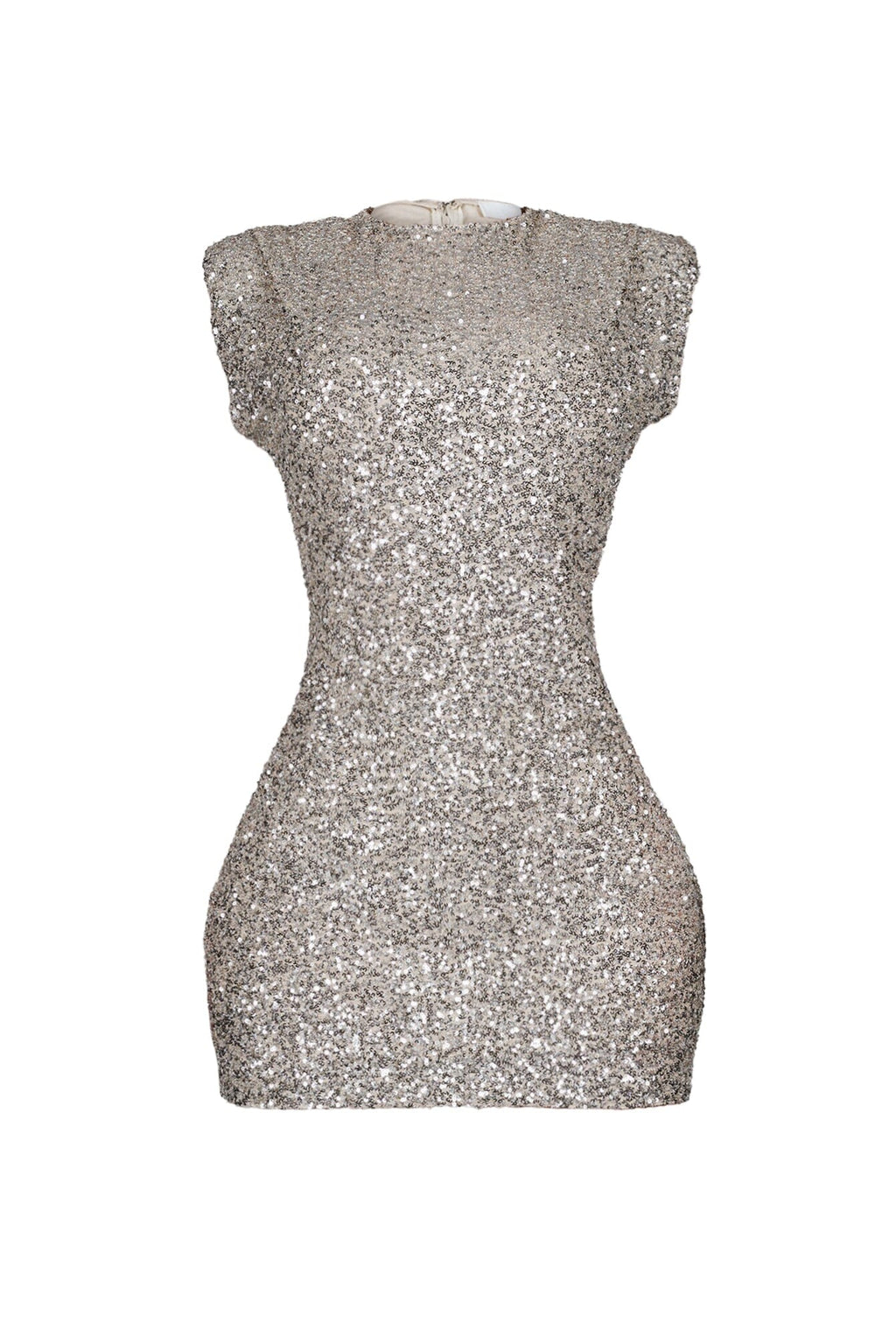 Time To Sparkle Padded Mini Dress