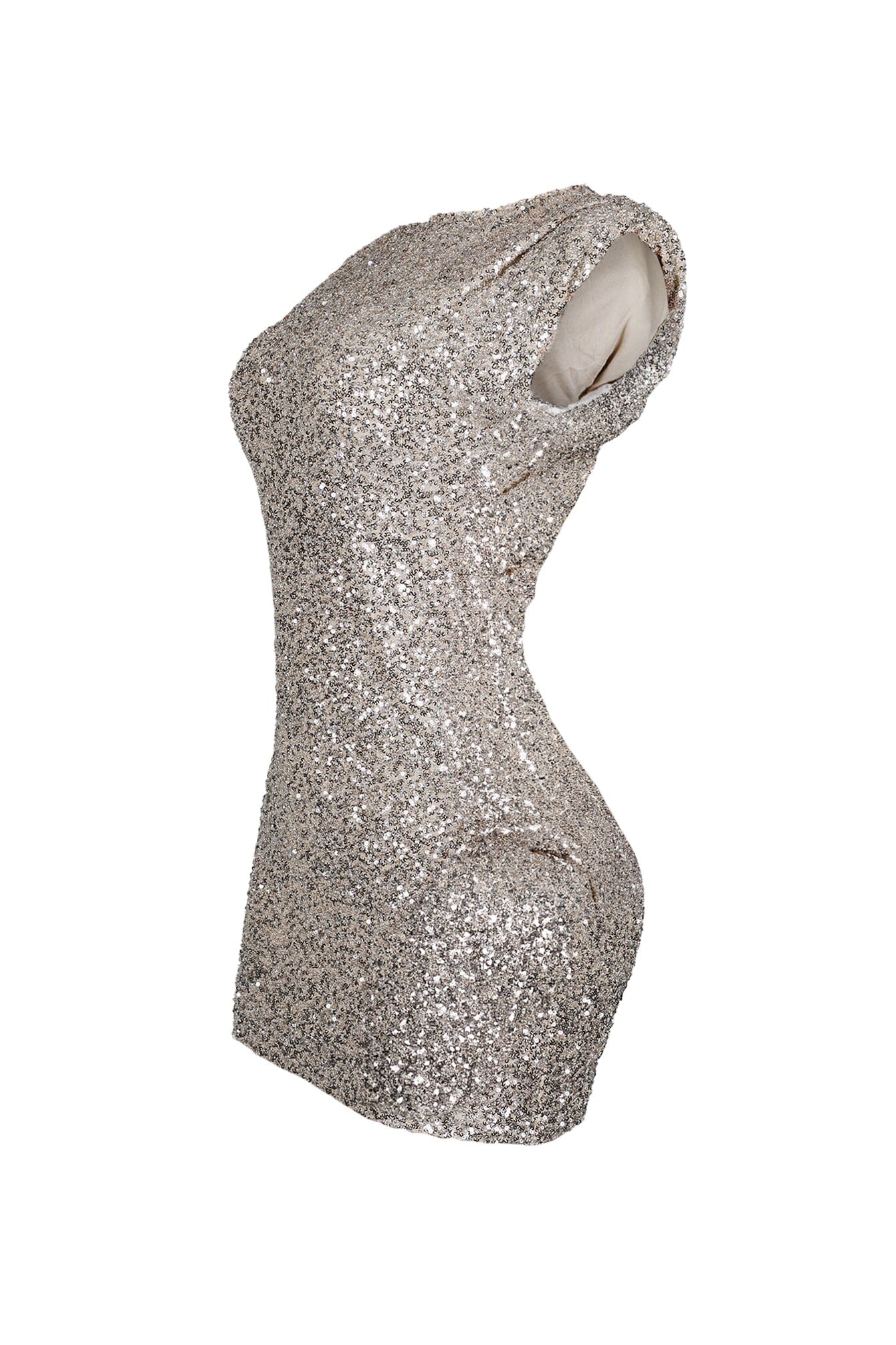 Time To Sparkle Padded Mini Dress