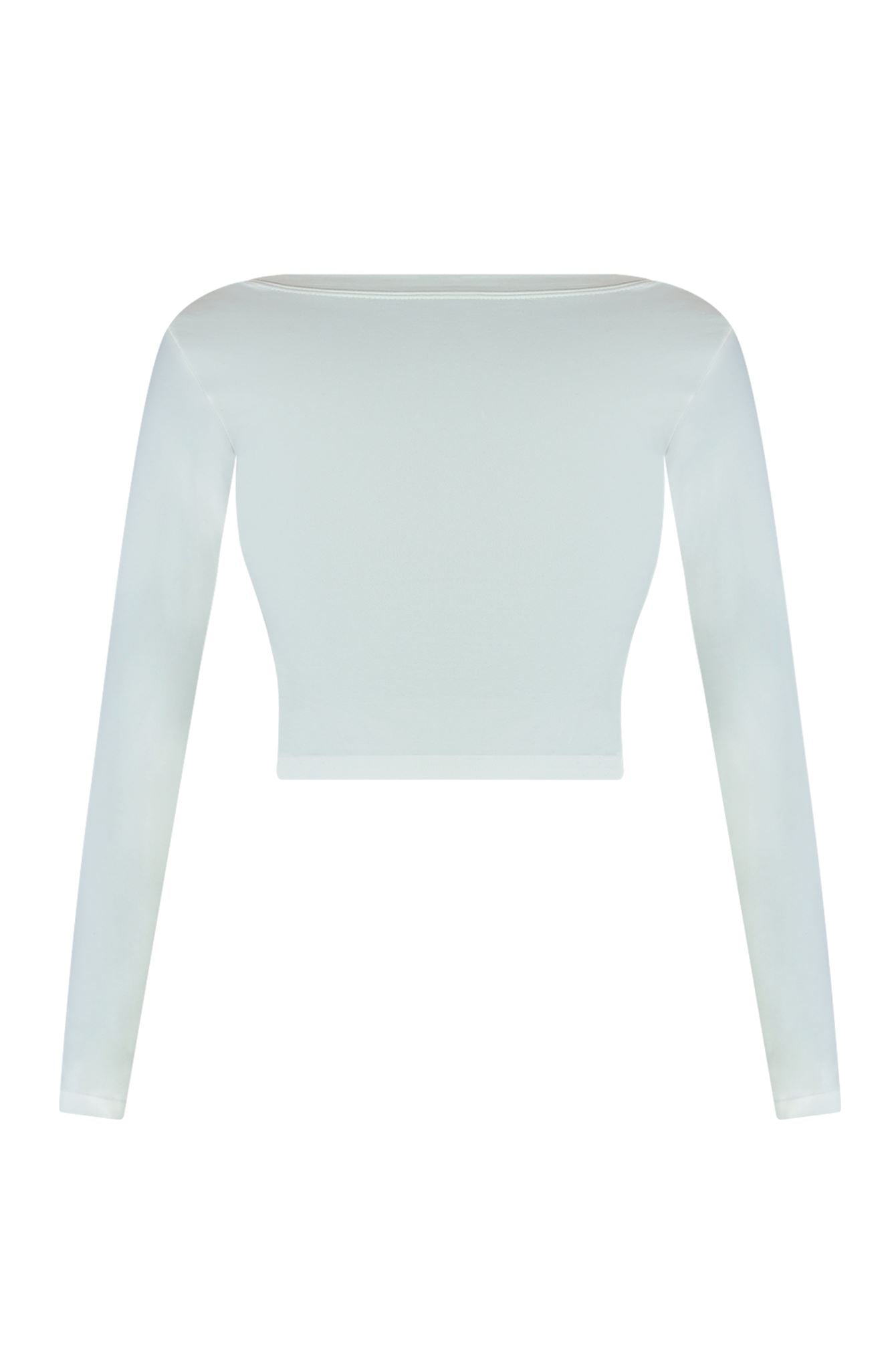 Soft Smooth Long Sleeve Crop Top