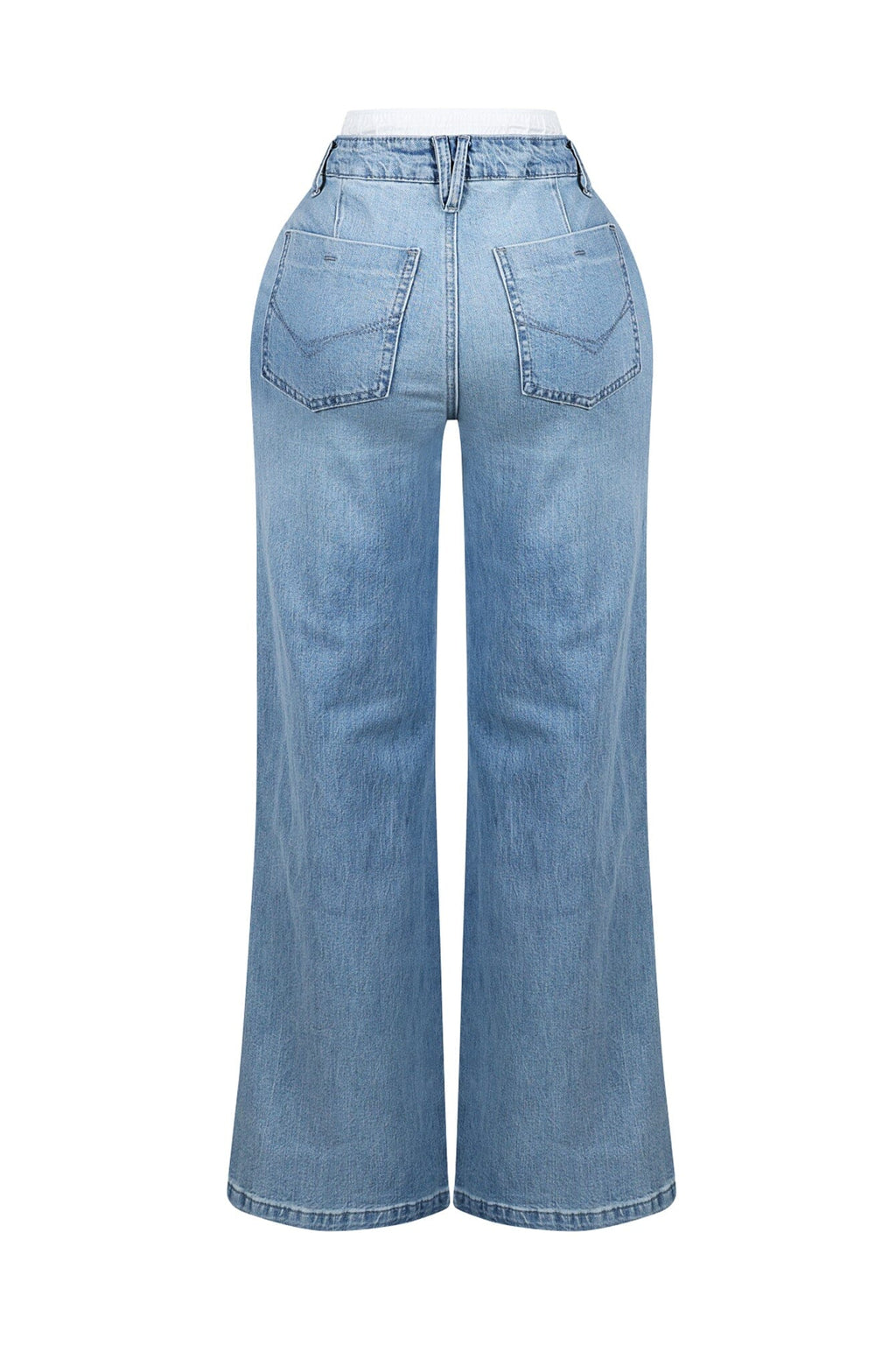 Sheena Straight Denim Jeans
