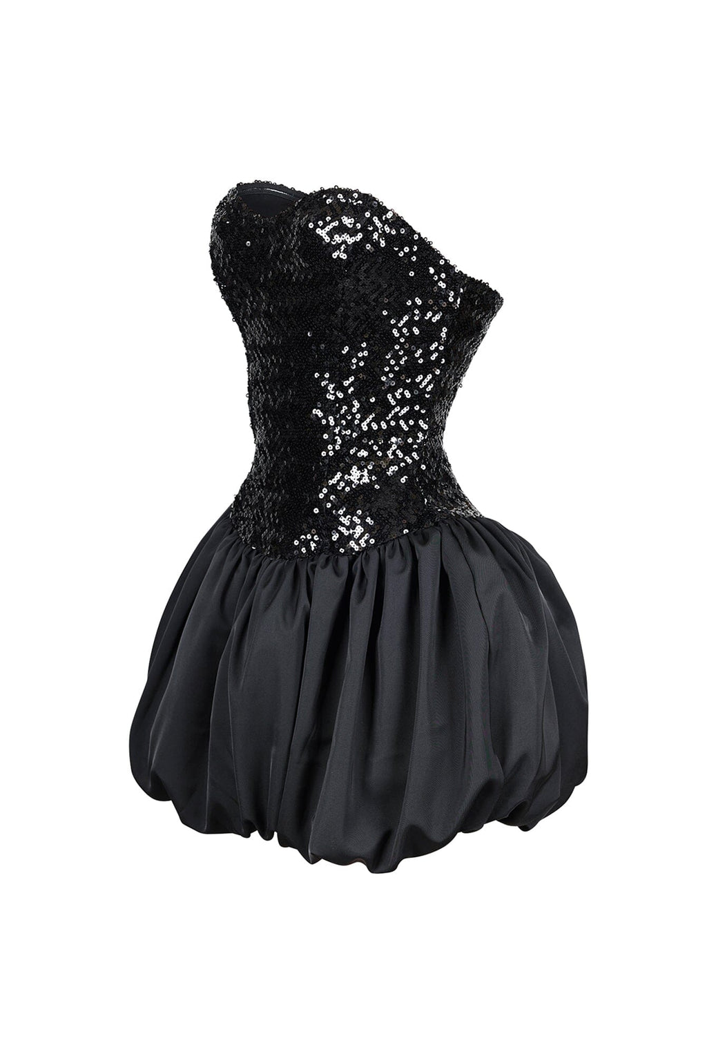 Tayler Tube Sequin Bubble Mini Dress