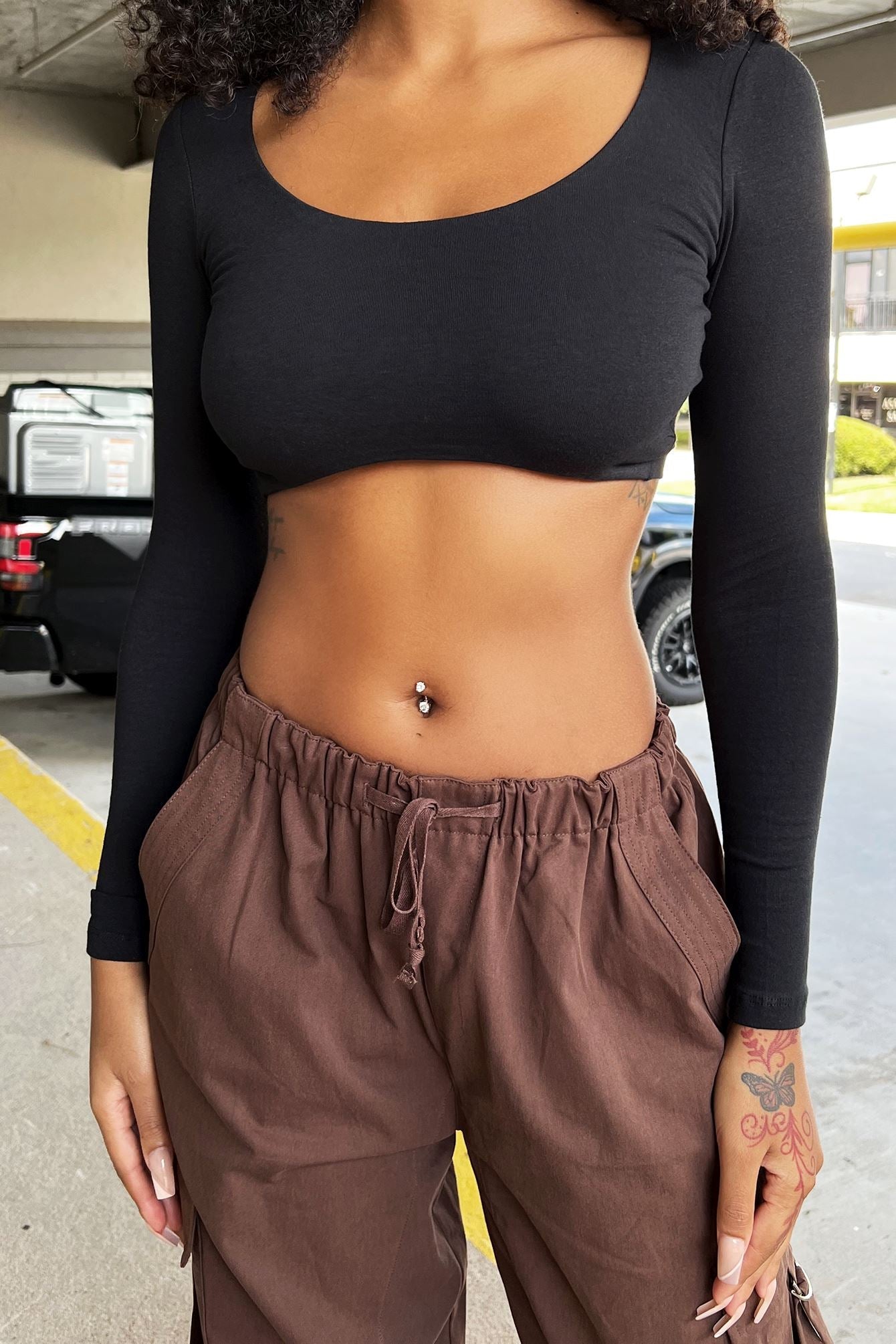 Sydney Basic Long Sleeve Top